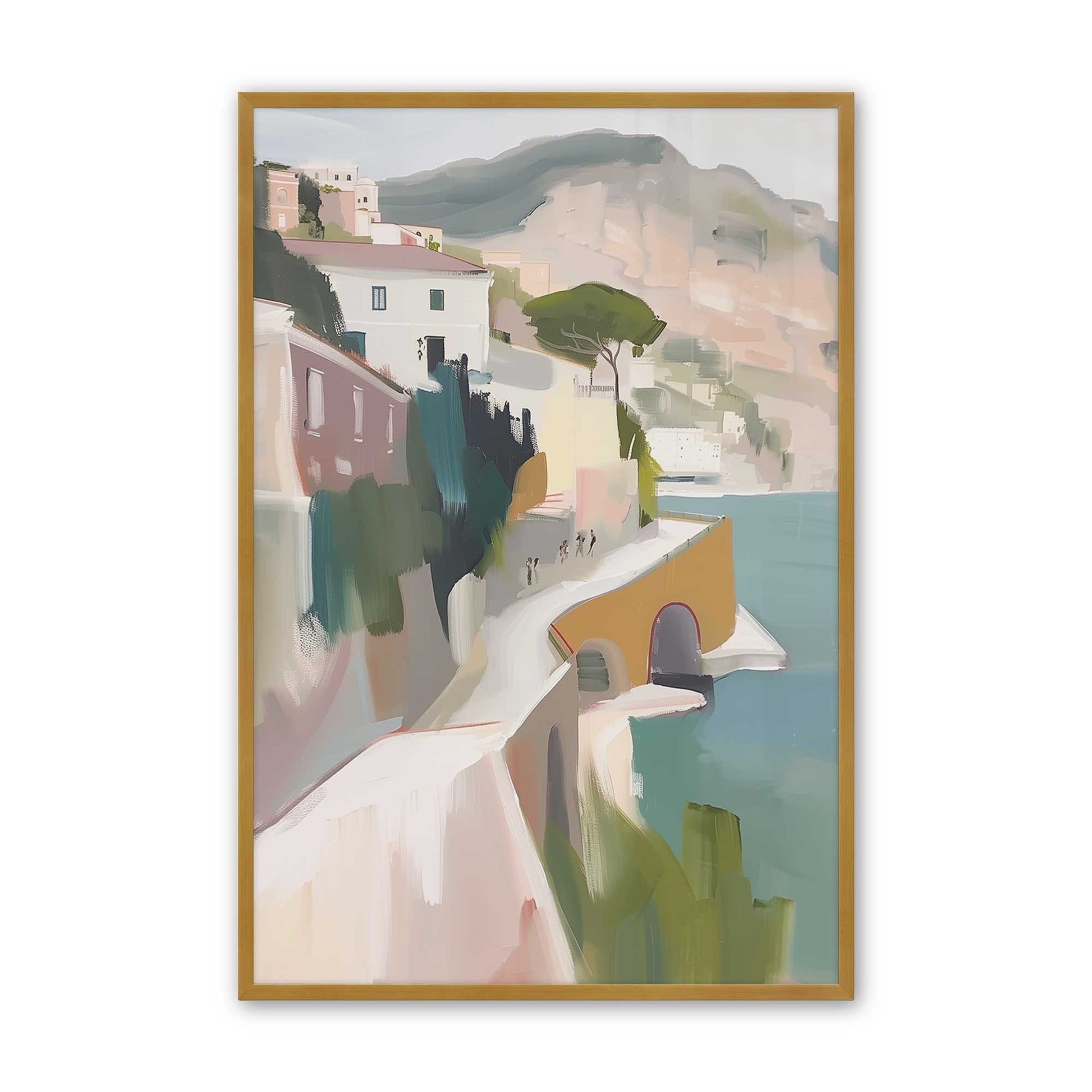 [Color:Polished Gold], Picture of art in a Polished Gold frame
