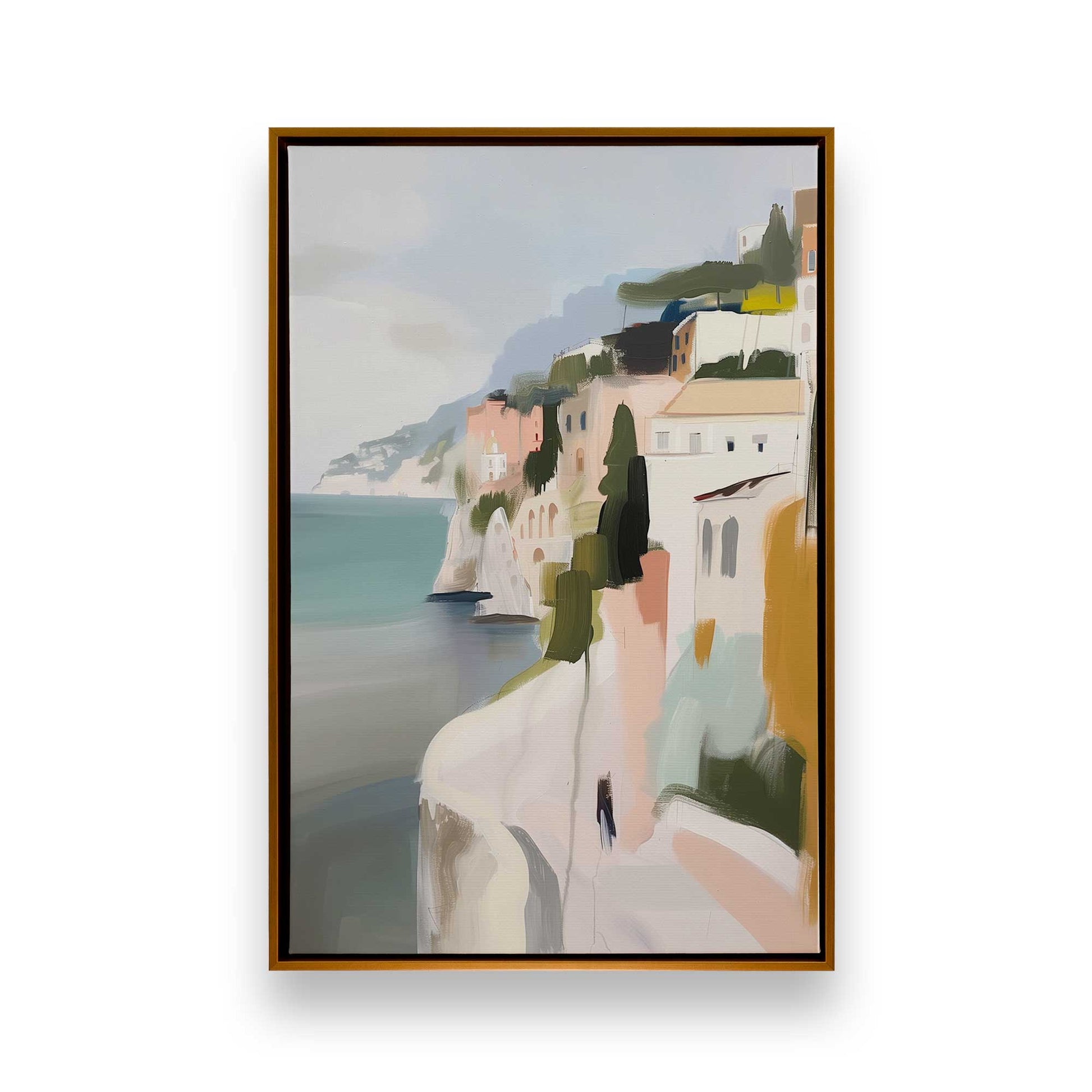 [Color:Polished Gold], Picture of art in a Polished Gold frame