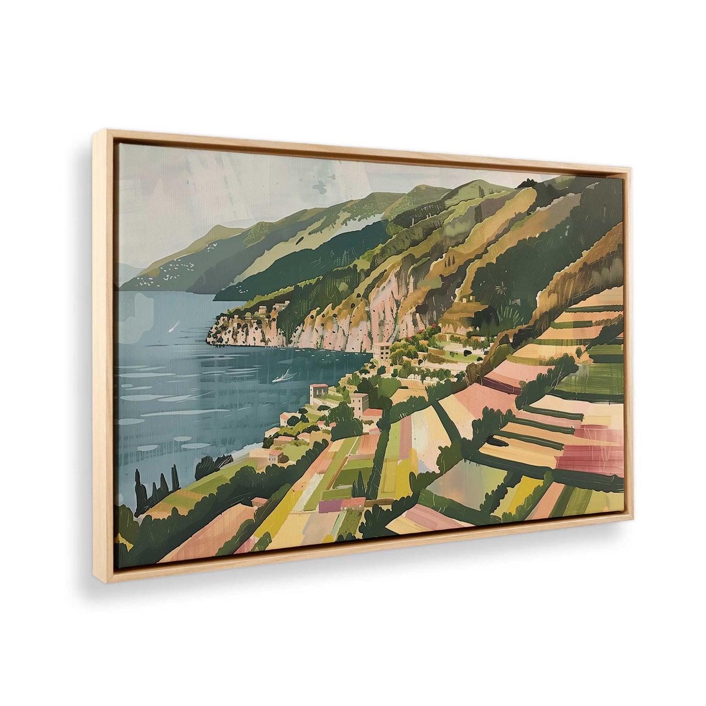 [Color:American Maple], Picture of the corner of the art