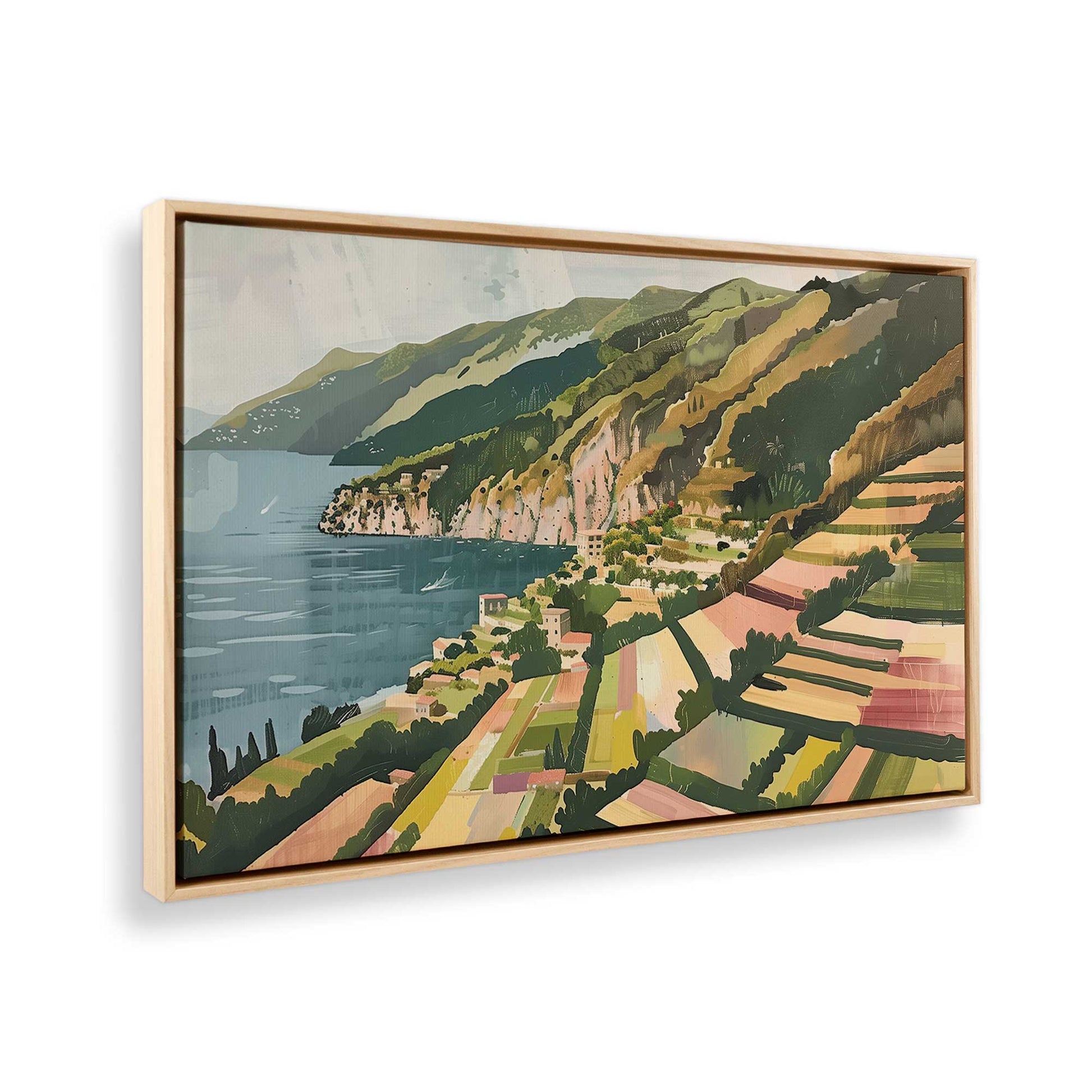 [Color:American Maple], Picture of the corner of the art
