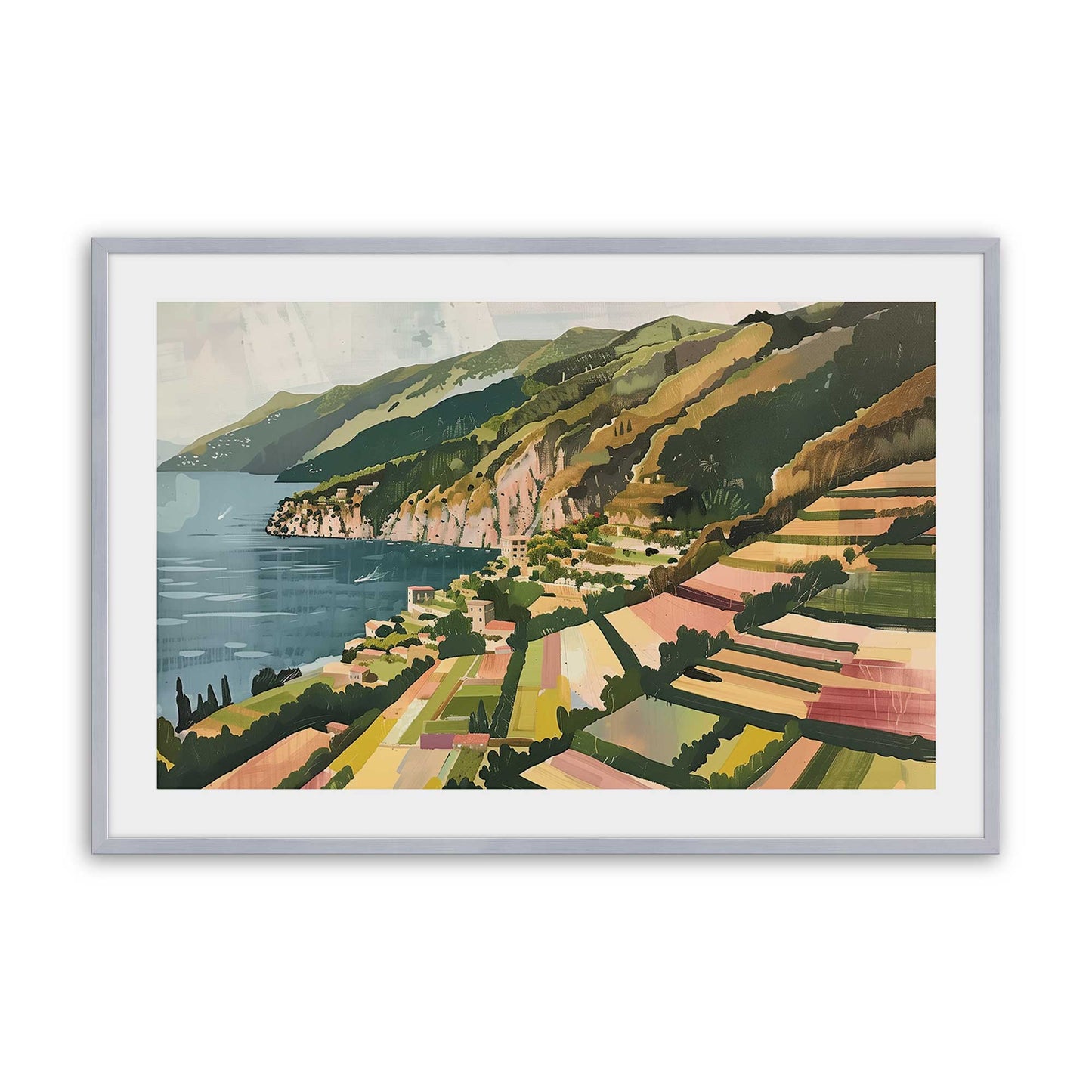 [Color:Polished Chrome], Picture of art in a Polished Chrome frame