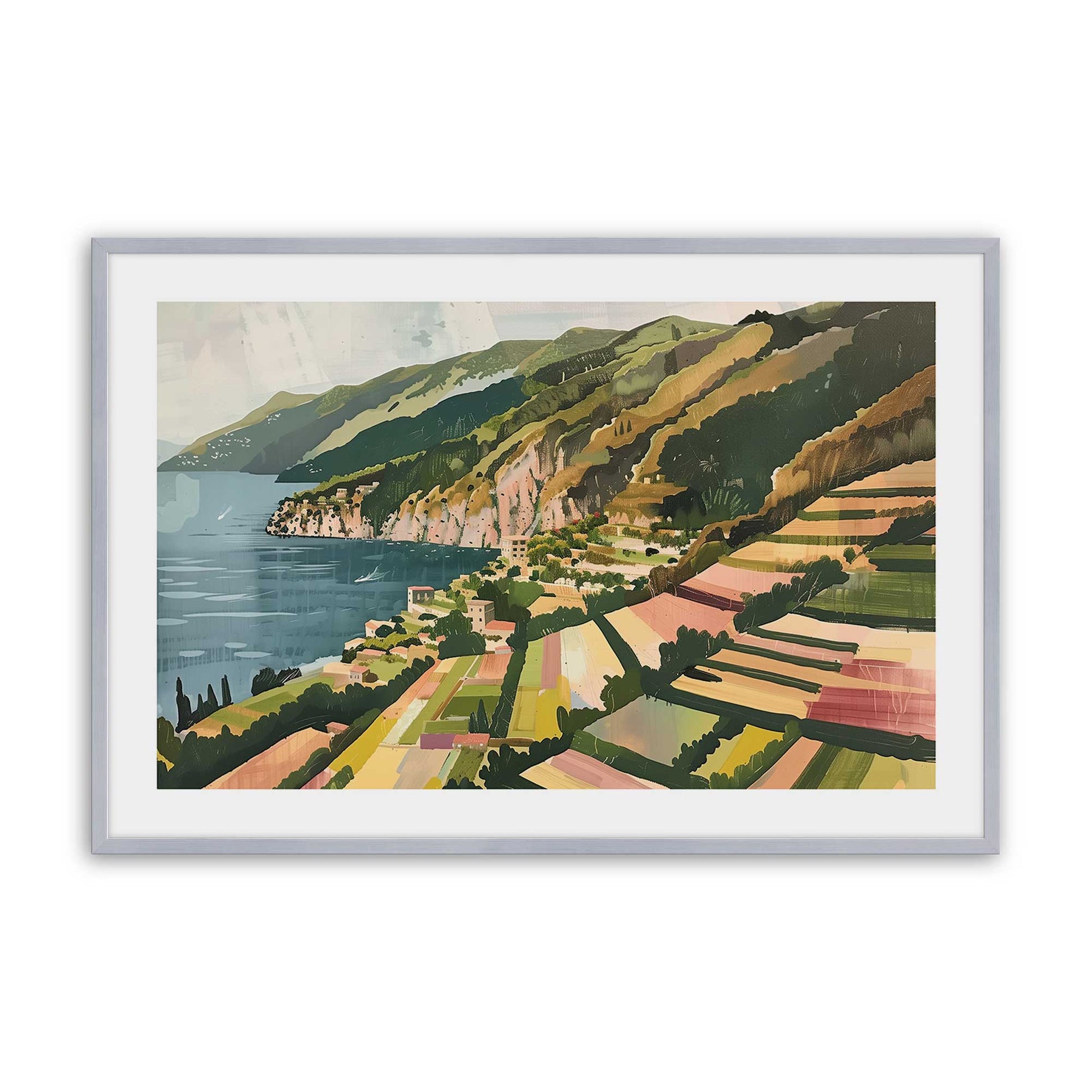 [Color:Polished Chrome], Picture of art in a Polished Chrome frame