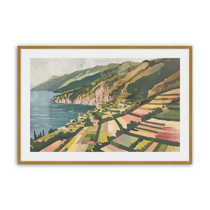 [Color:Polished Gold], Picture of art in a Polished Gold frame