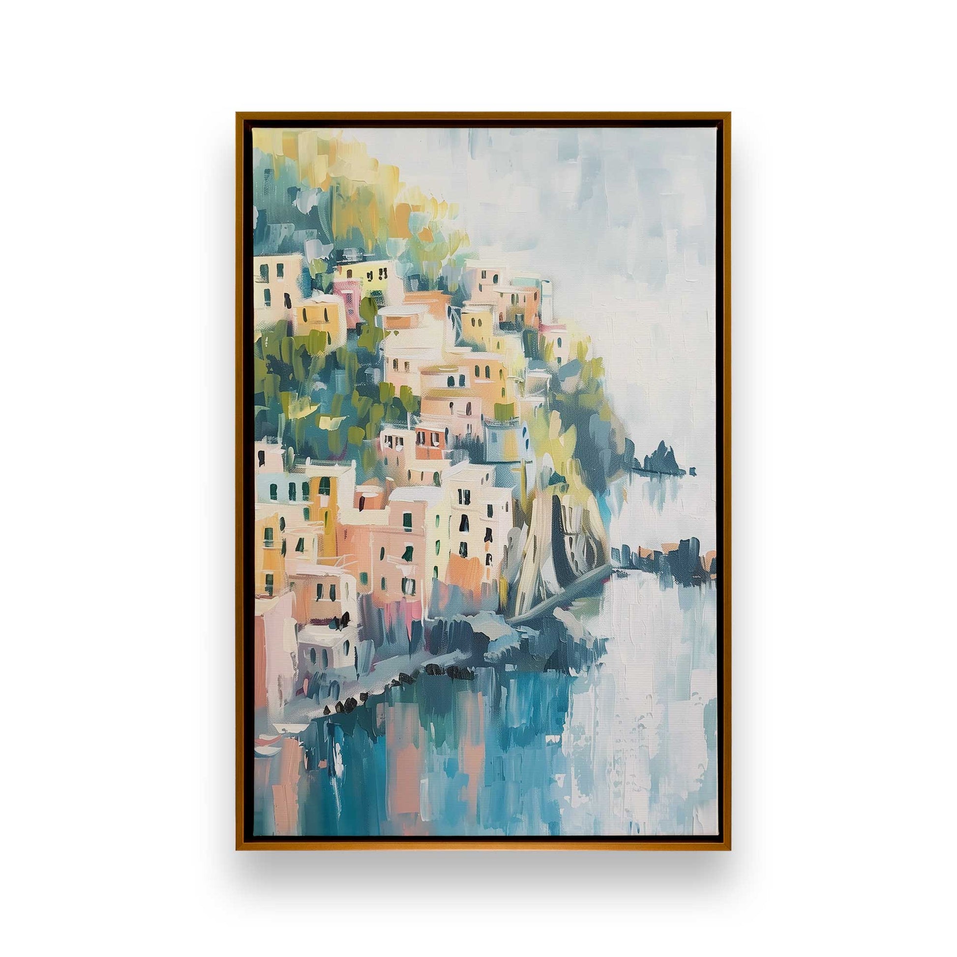 [Color:Polished Gold], Picture of art in a Polished Gold frame