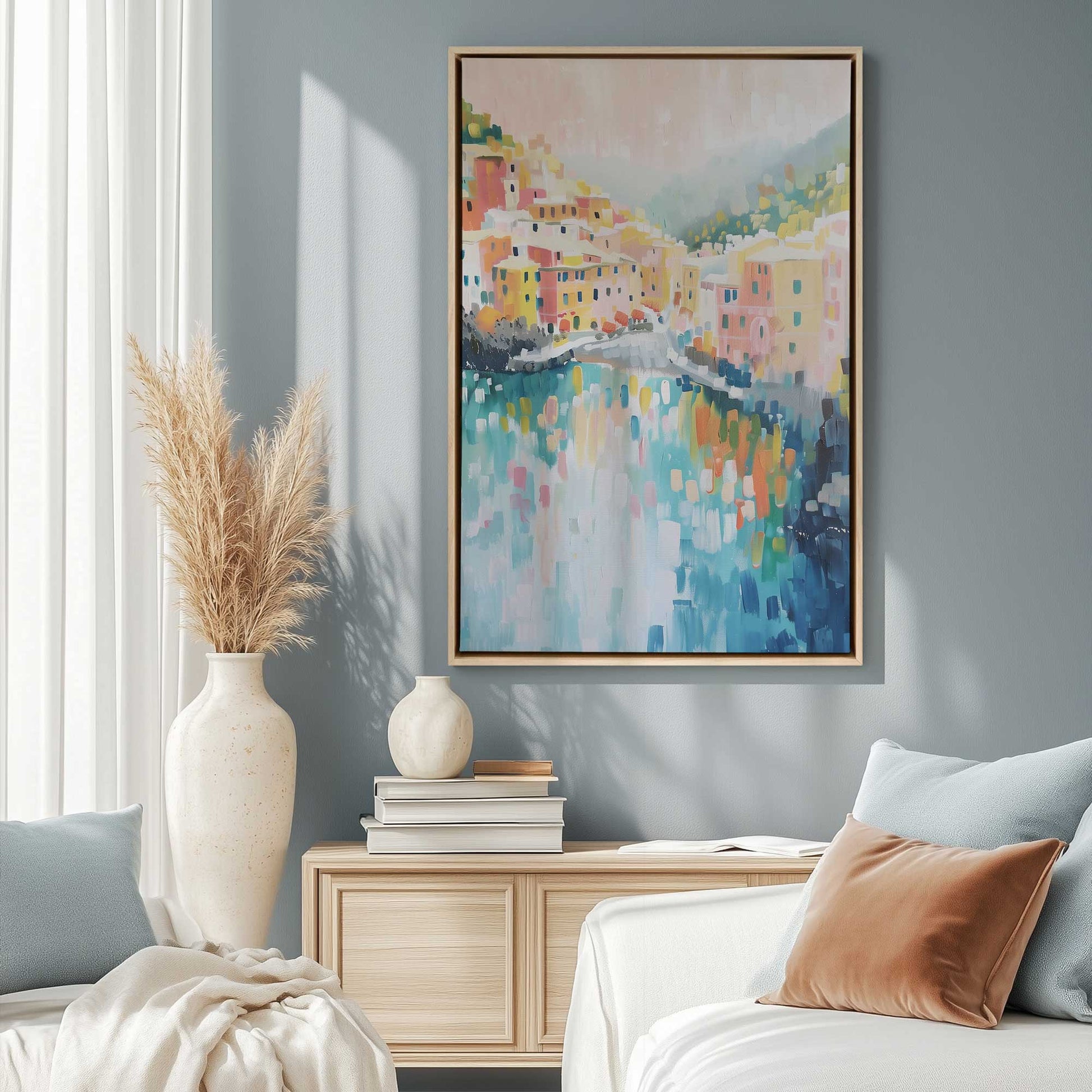 Picture of art in a room