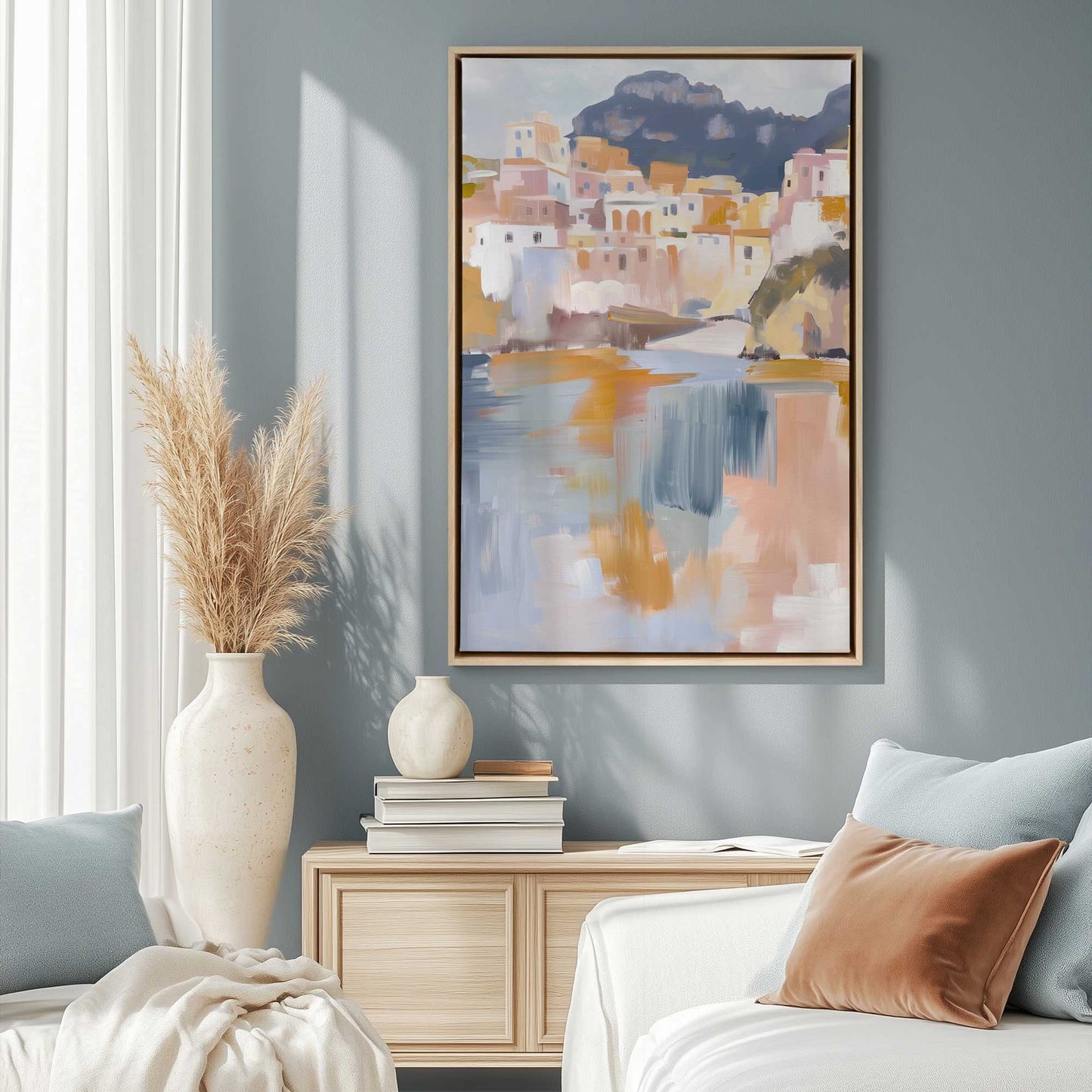 Picture of art in a room