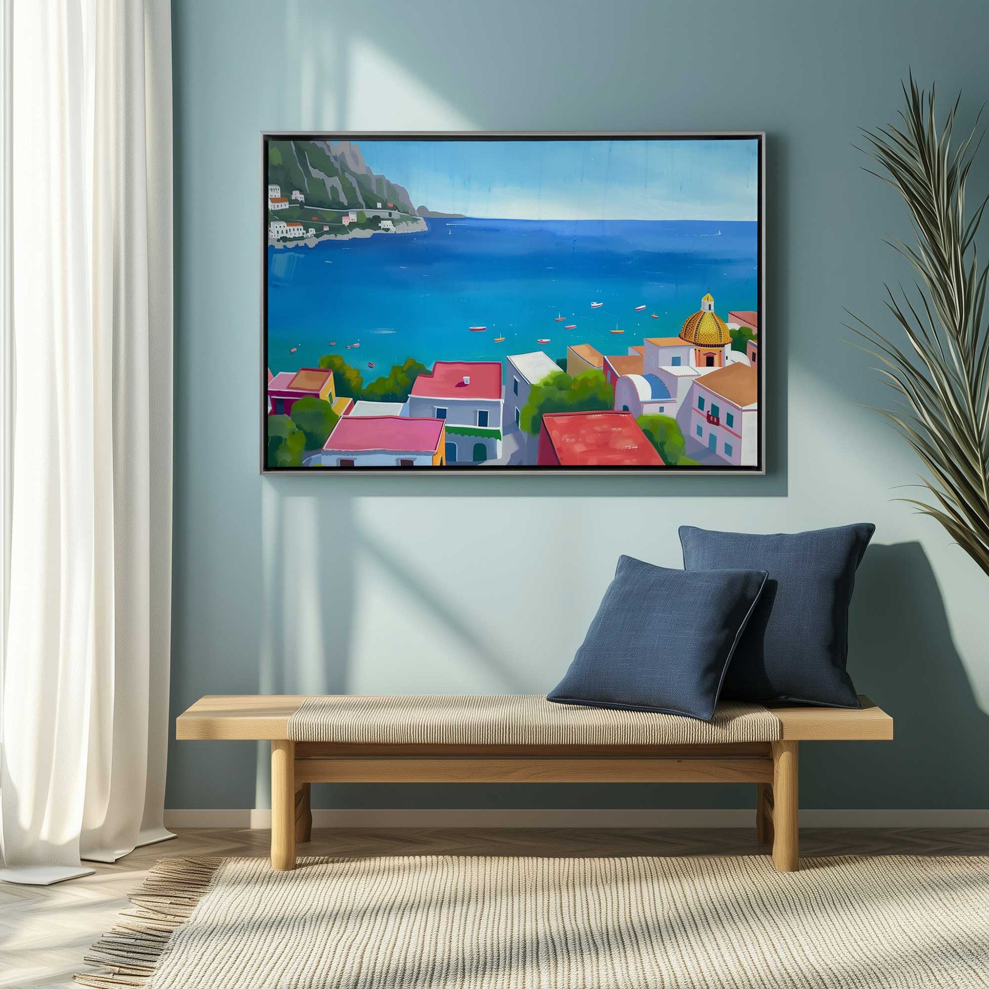 Picture of art in a room