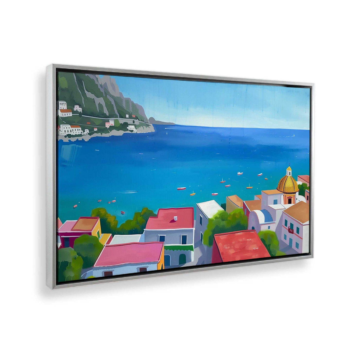[Color:Polished Chrome], Picture of the corner of the art