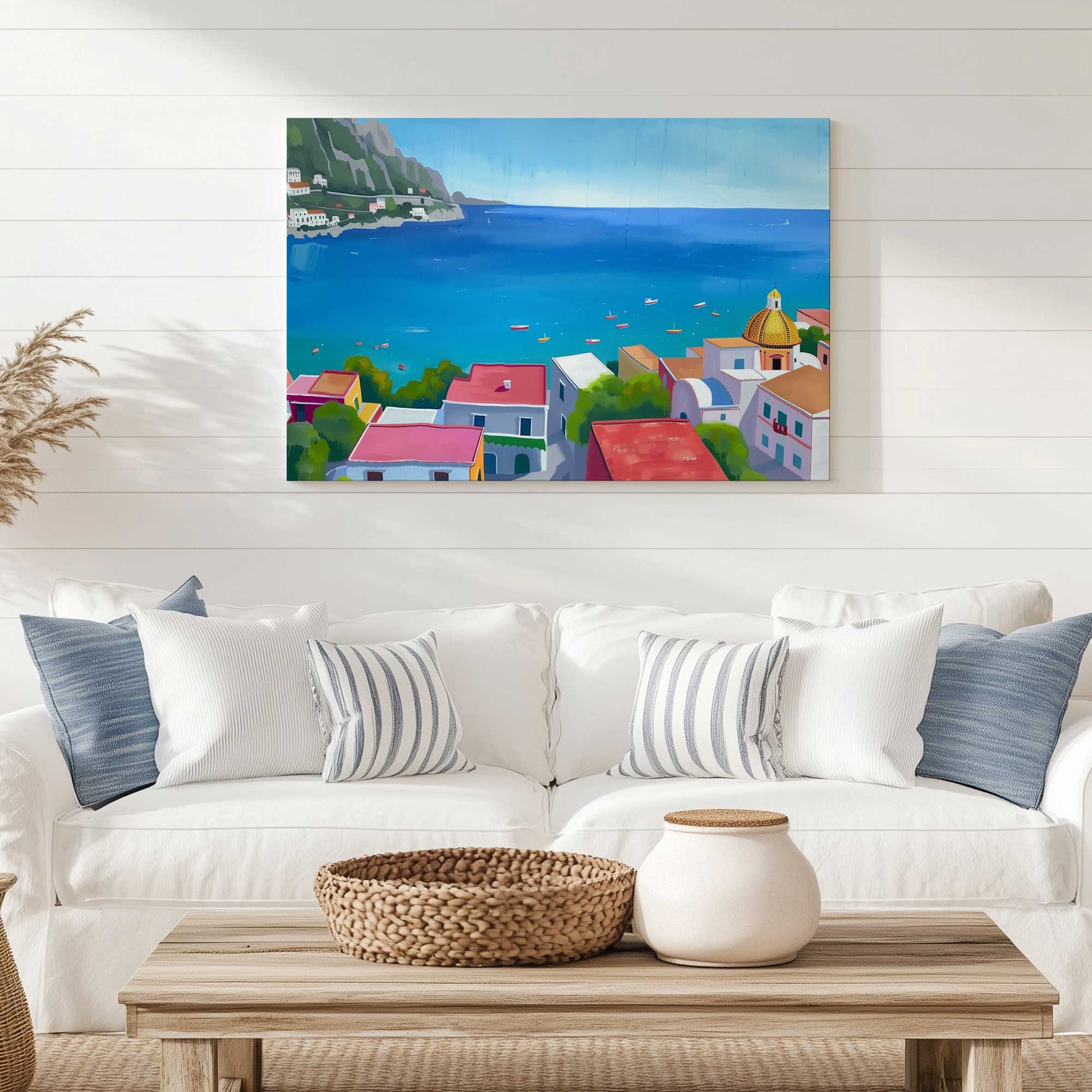 Picture of art in a room