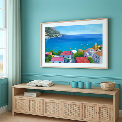 Picture of art in a room