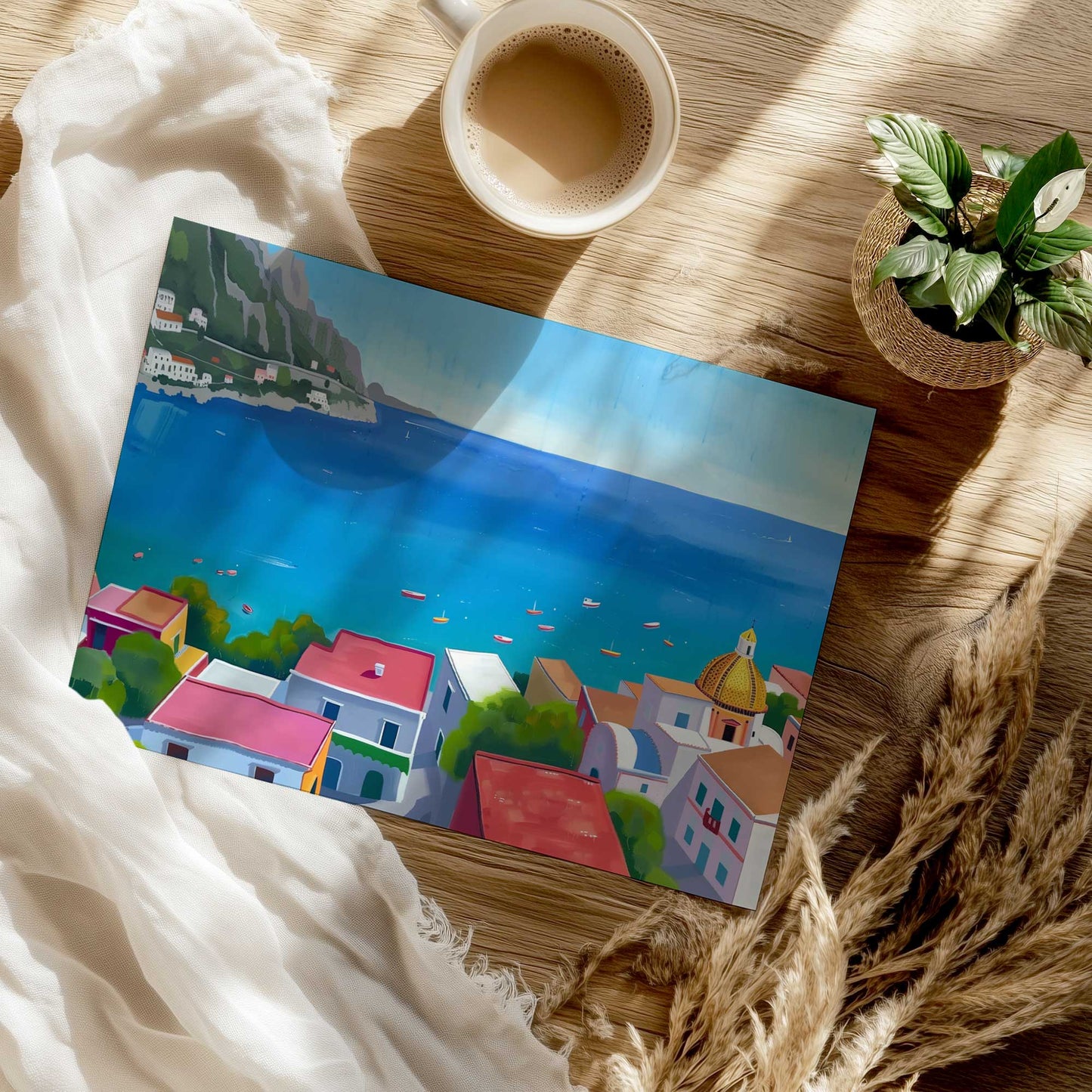 [Color:Rolled Print], Picture of close up of art