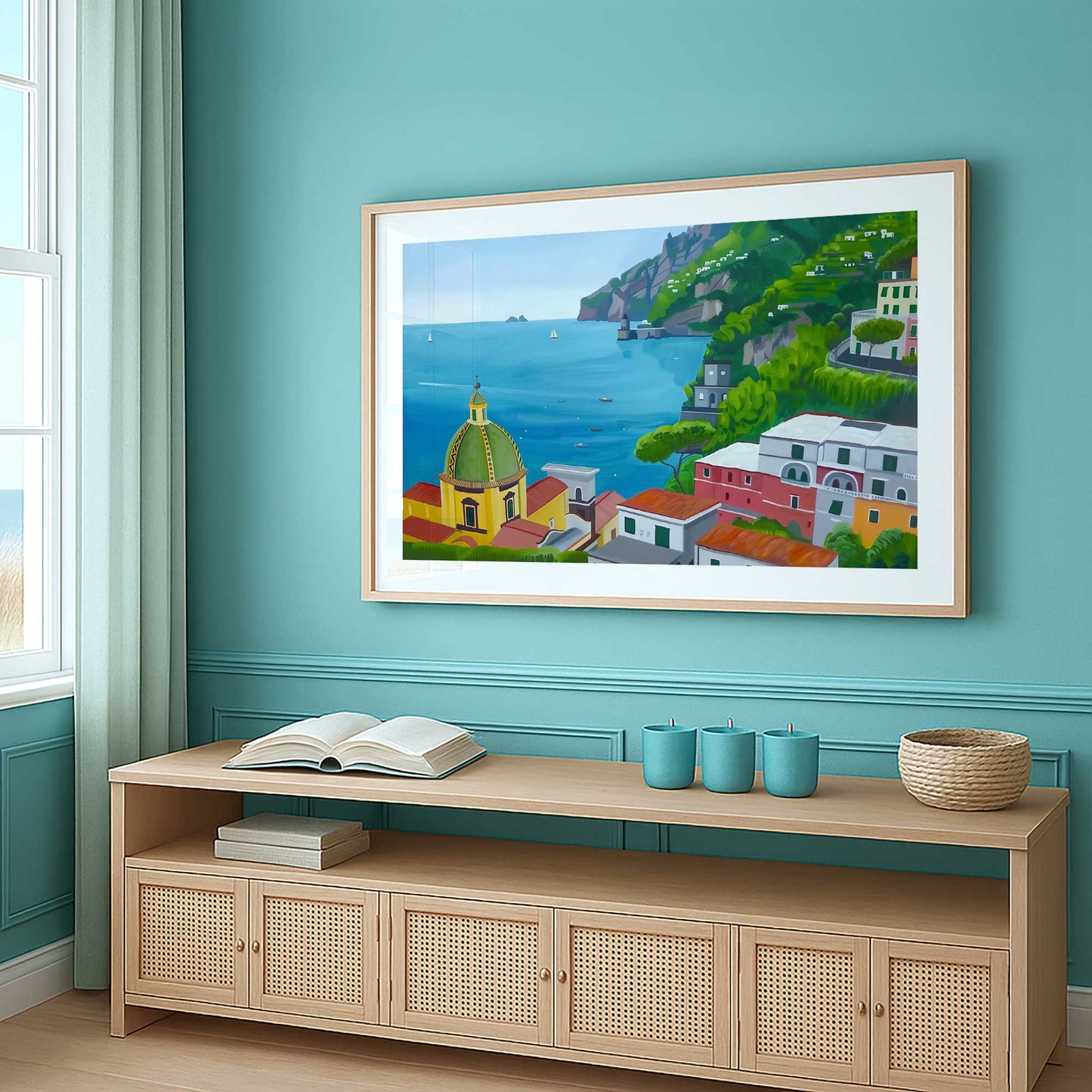 Picture of art in a room