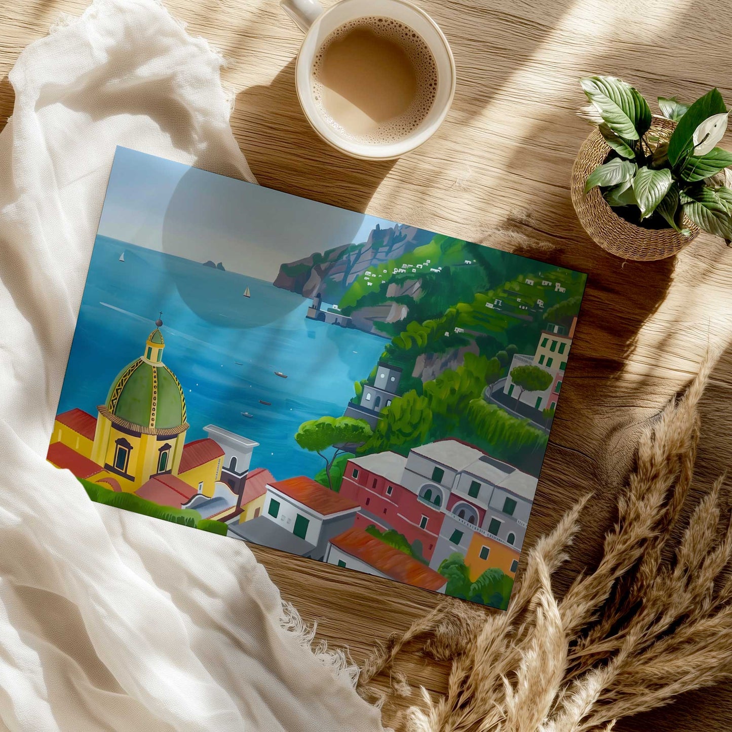 [Color:Rolled Print], Picture of close up of art