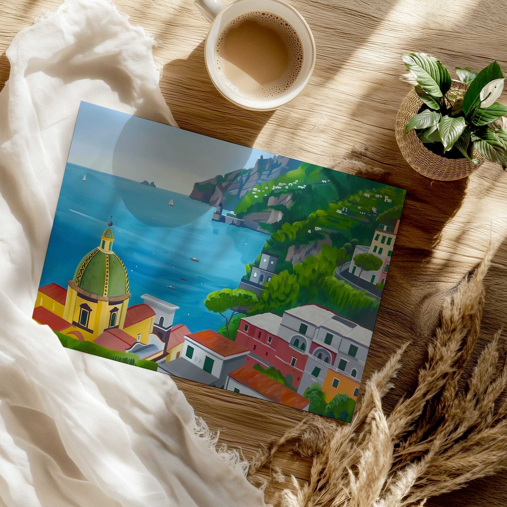 [Color:Rolled Print], Picture of close up of art
