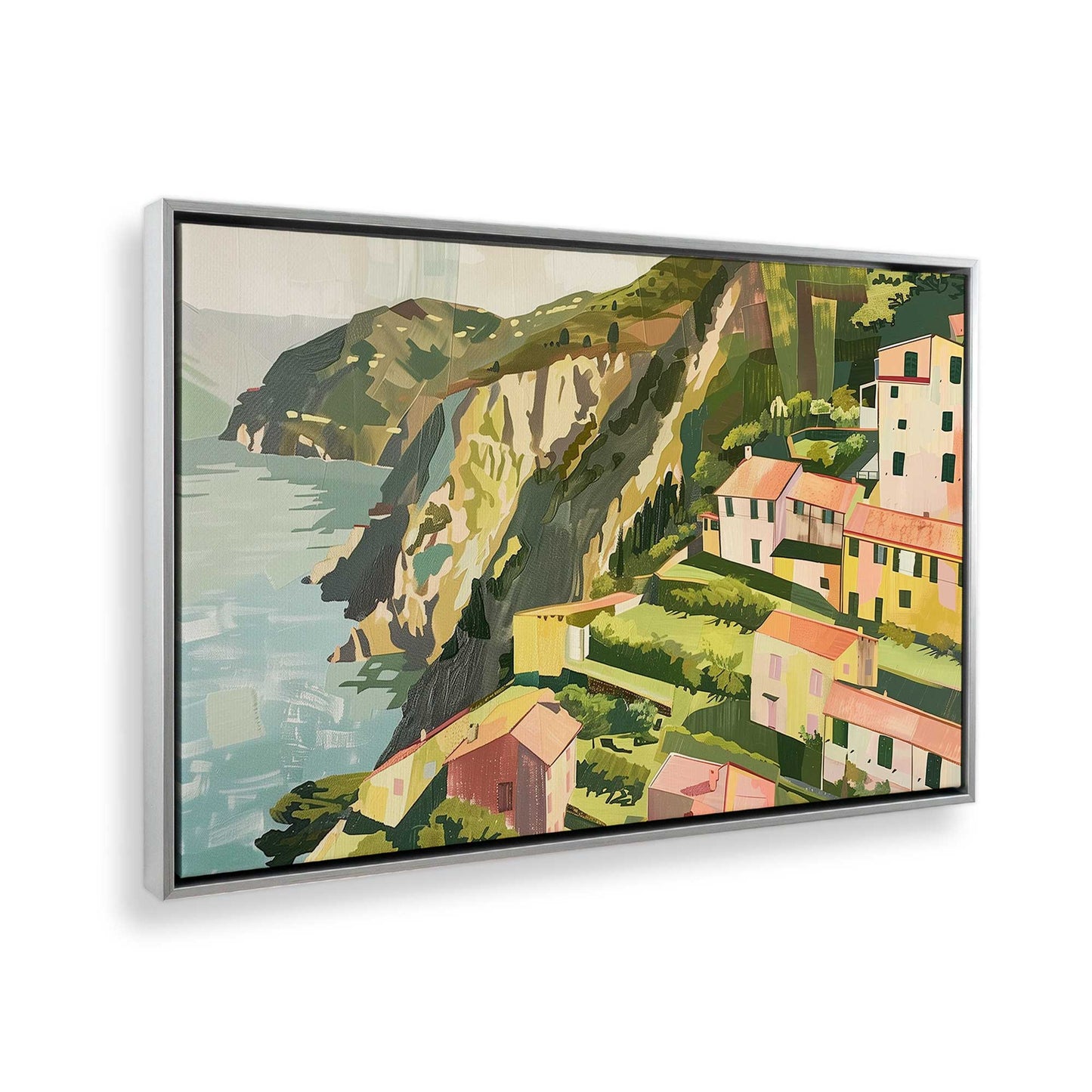 [Color:Polished Chrome], Picture of the corner of the art