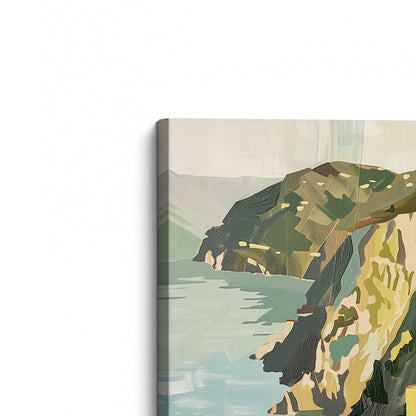 [Color:Stretched Canvas], Picture of the corner of the art