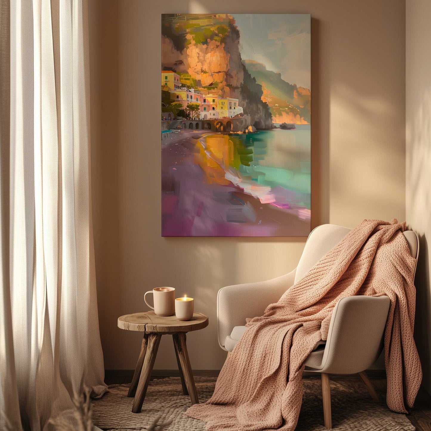 Picture of art in a room
