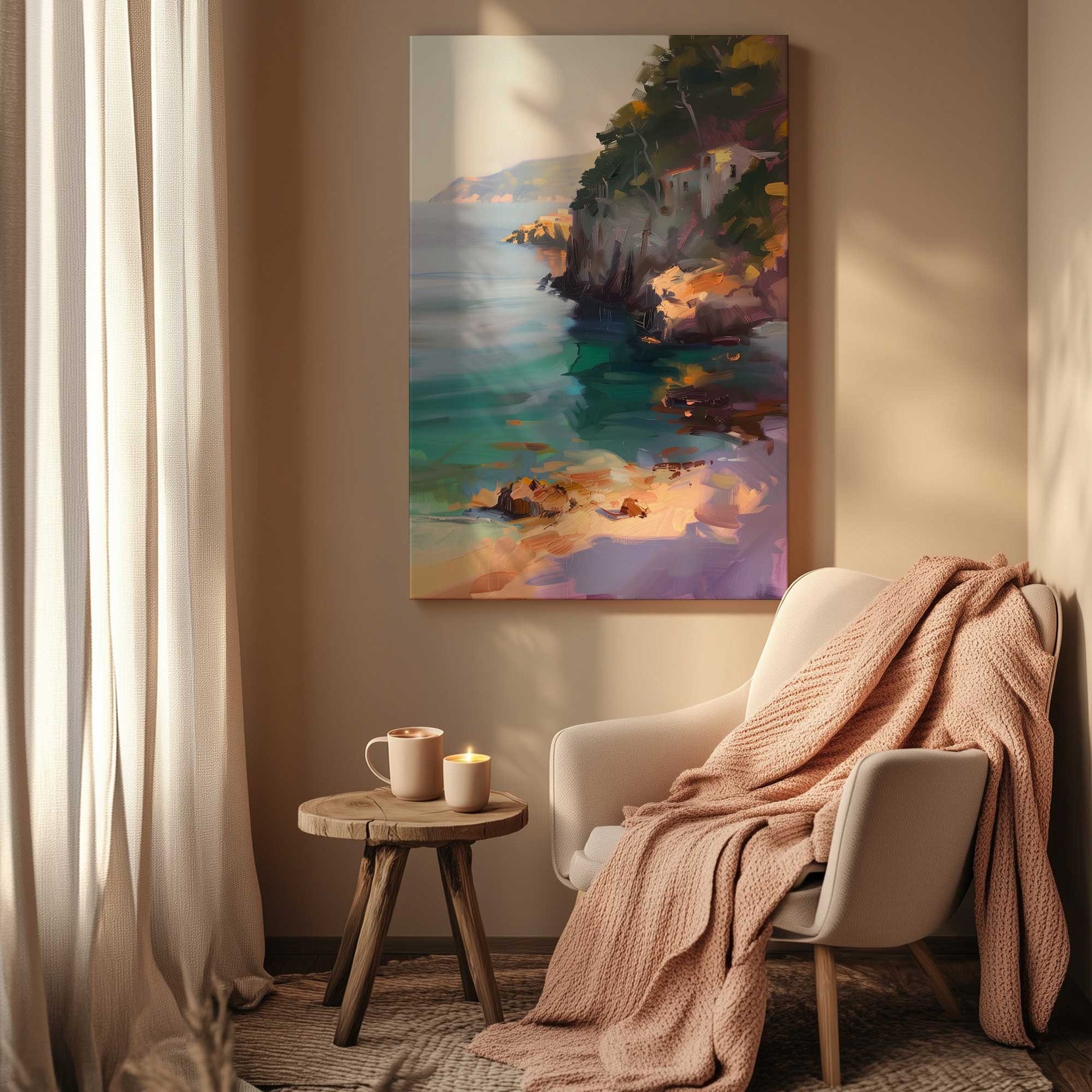Picture of art in a room