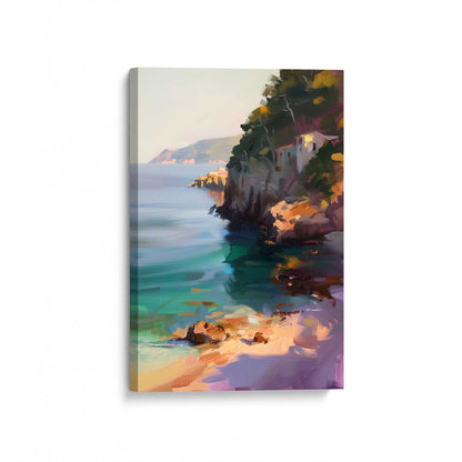 [Color:Stretched Canvas], Picture of art at an angle