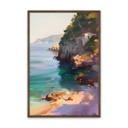 [Color:Walnut], Picture of art in a Walnut frame