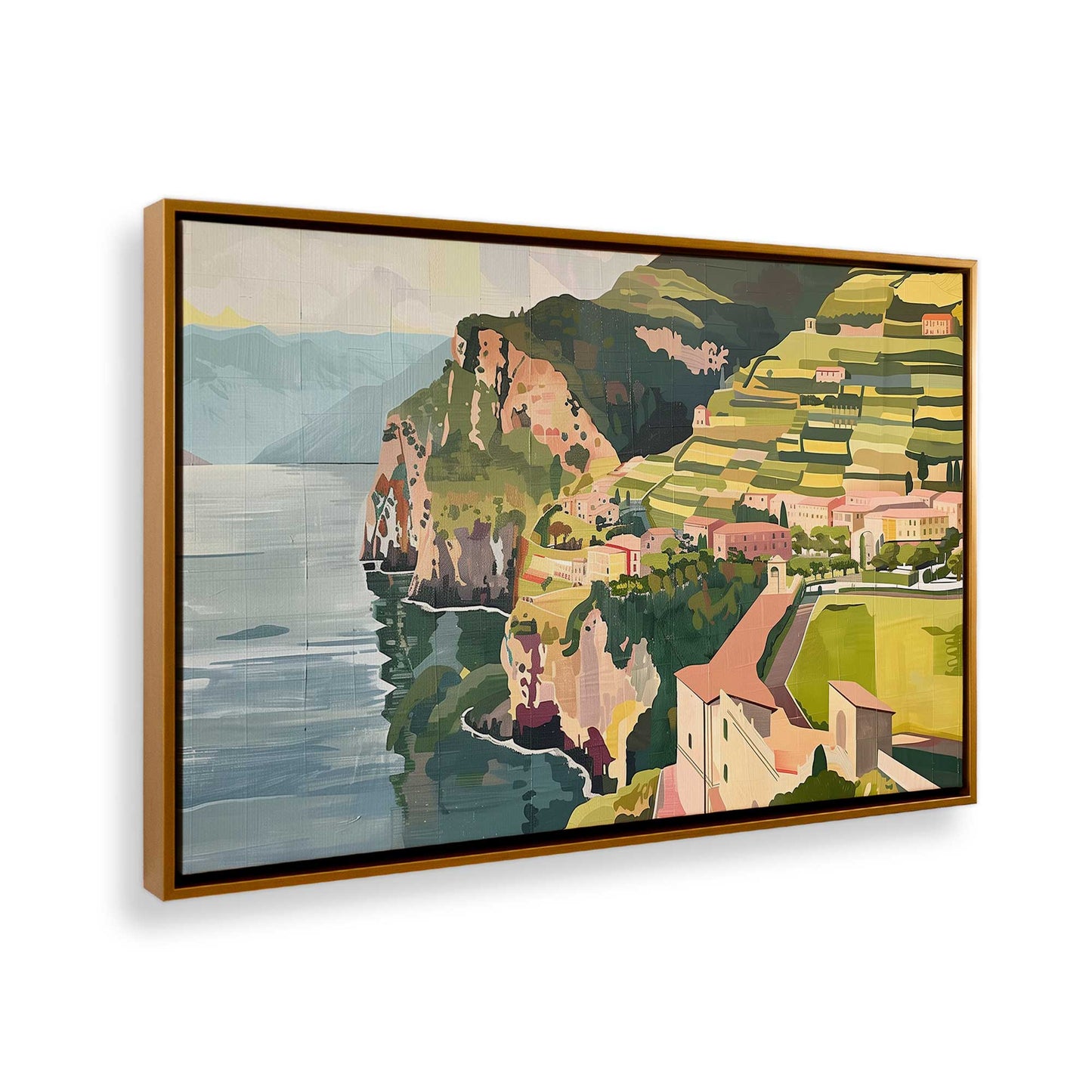 [Color:Polished Gold], Picture of the corner of the art