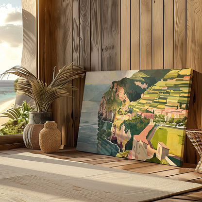 Picture of art in a room
