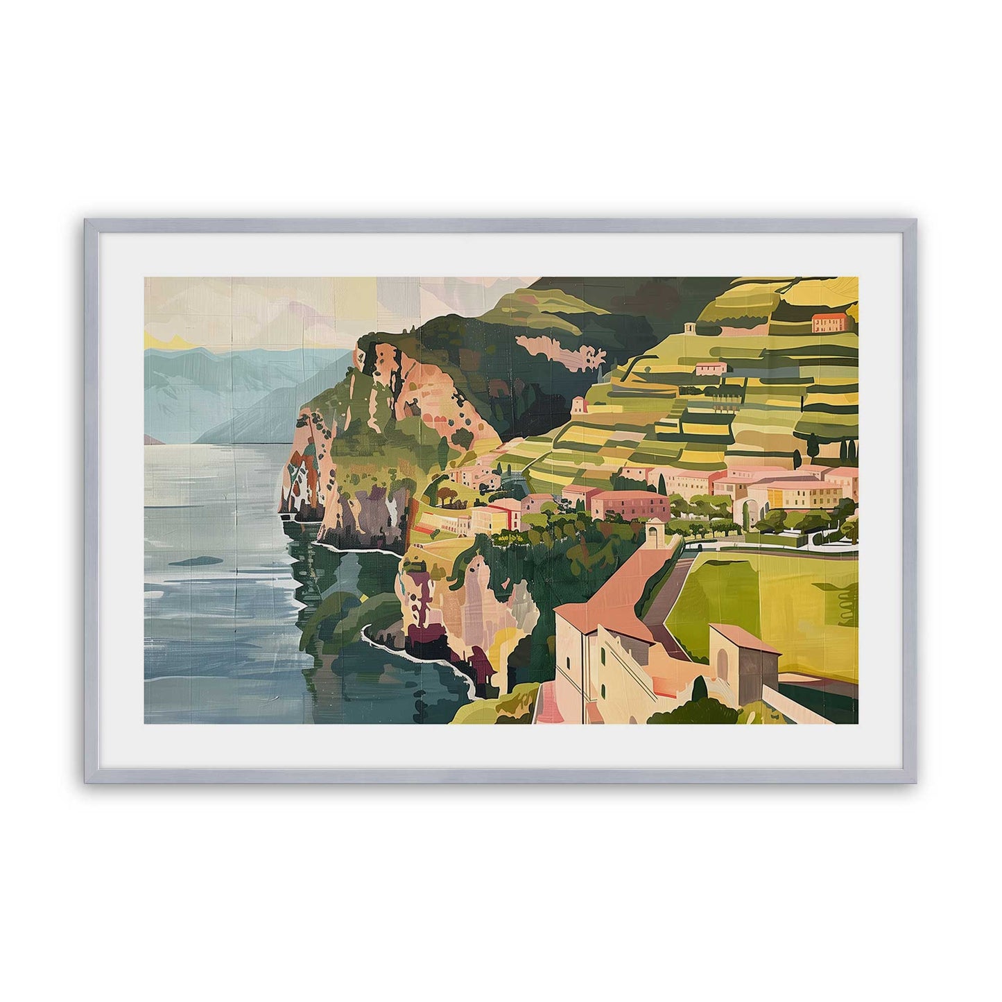 [Color:Polished Chrome], Picture of art in a Polished Chrome frame