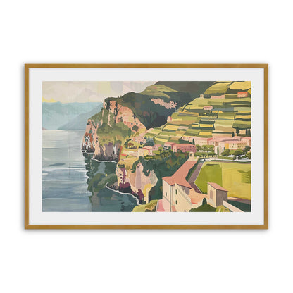 [Color:Polished Gold], Picture of art in a Polished Gold frame