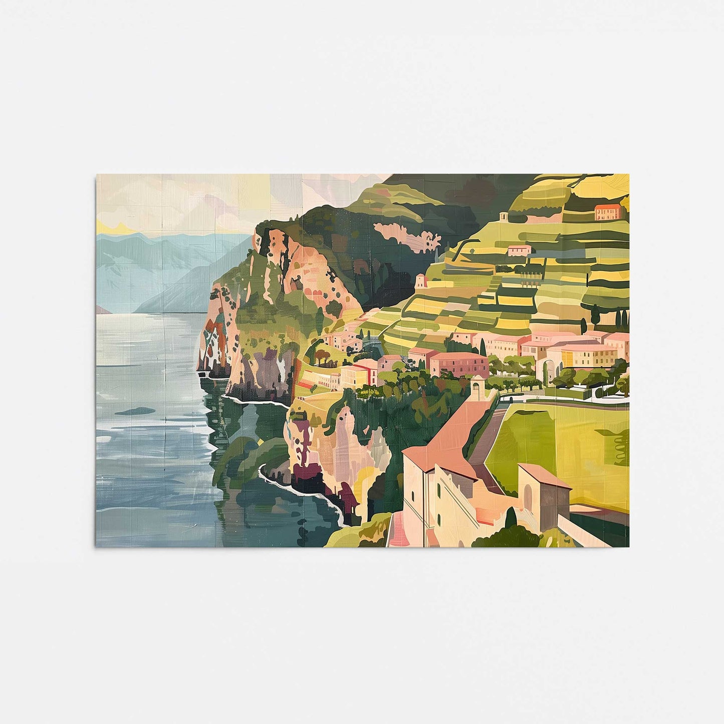 [Color:Rolled Print], Picture of close up of art