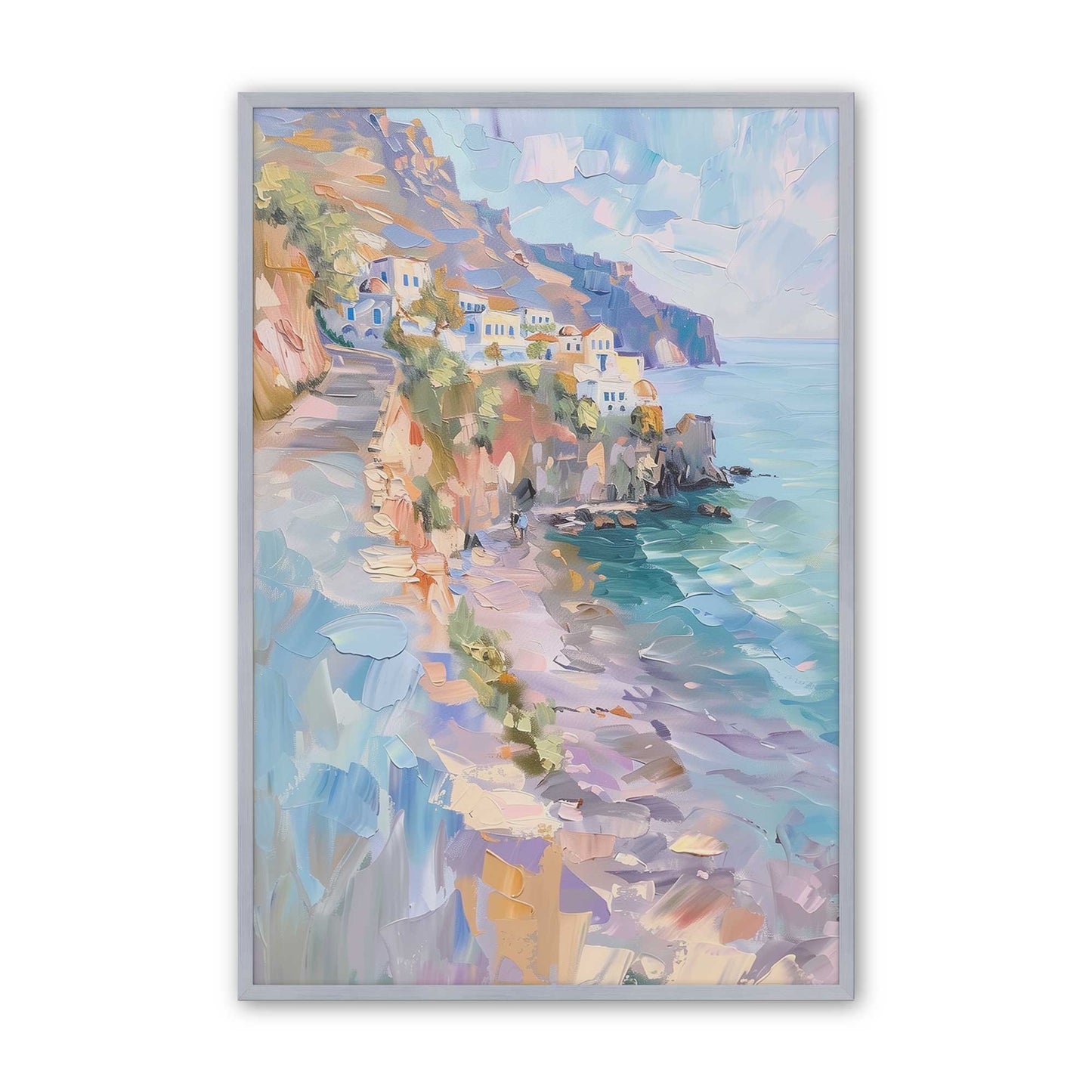 [Color:Polished Chrome], Picture of art in a Polished Chrome frame