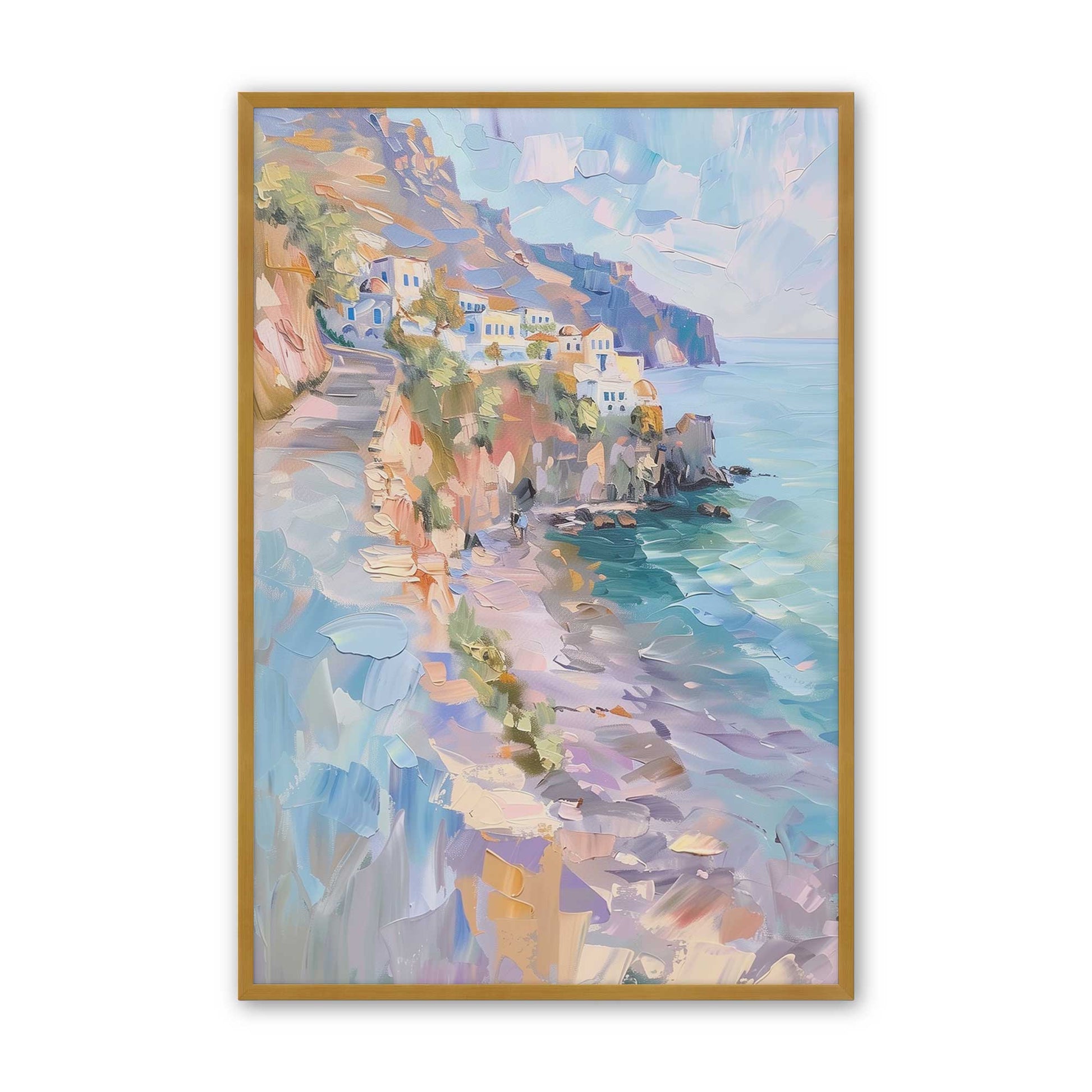 [Color:Polished Gold], Picture of art in a Polished Gold frame