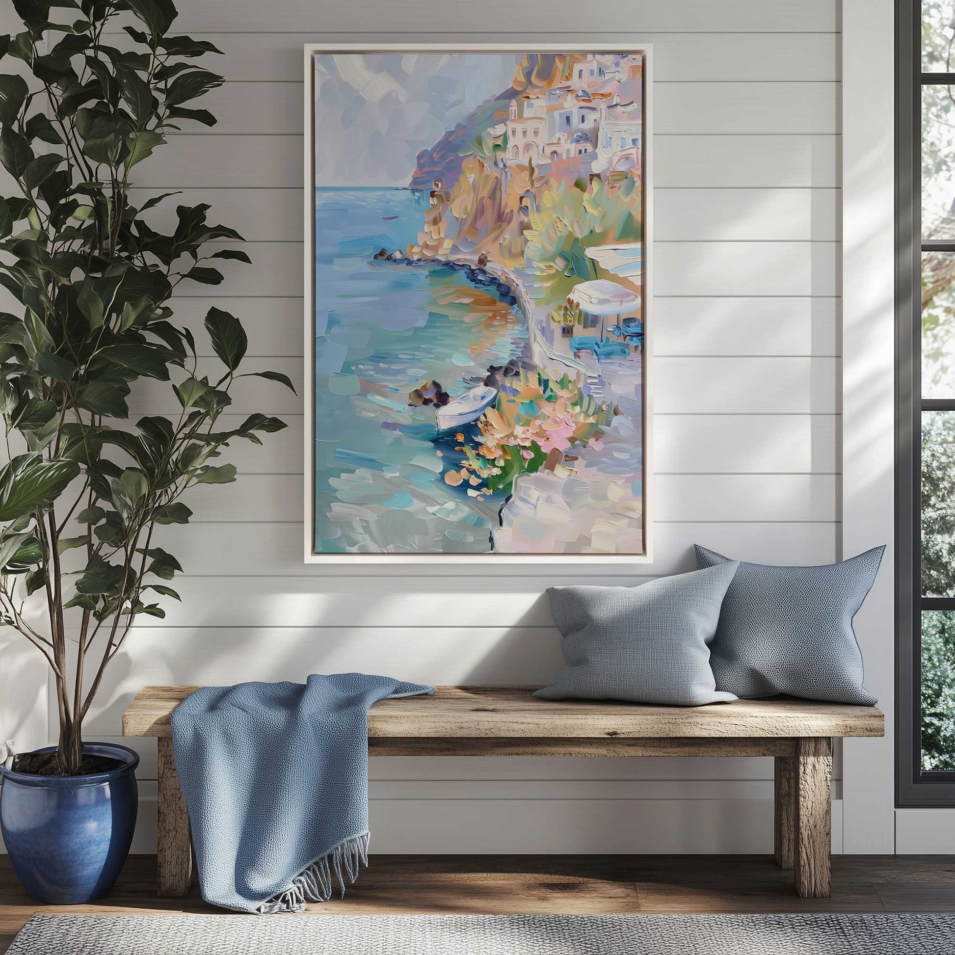 Picture of art in a room