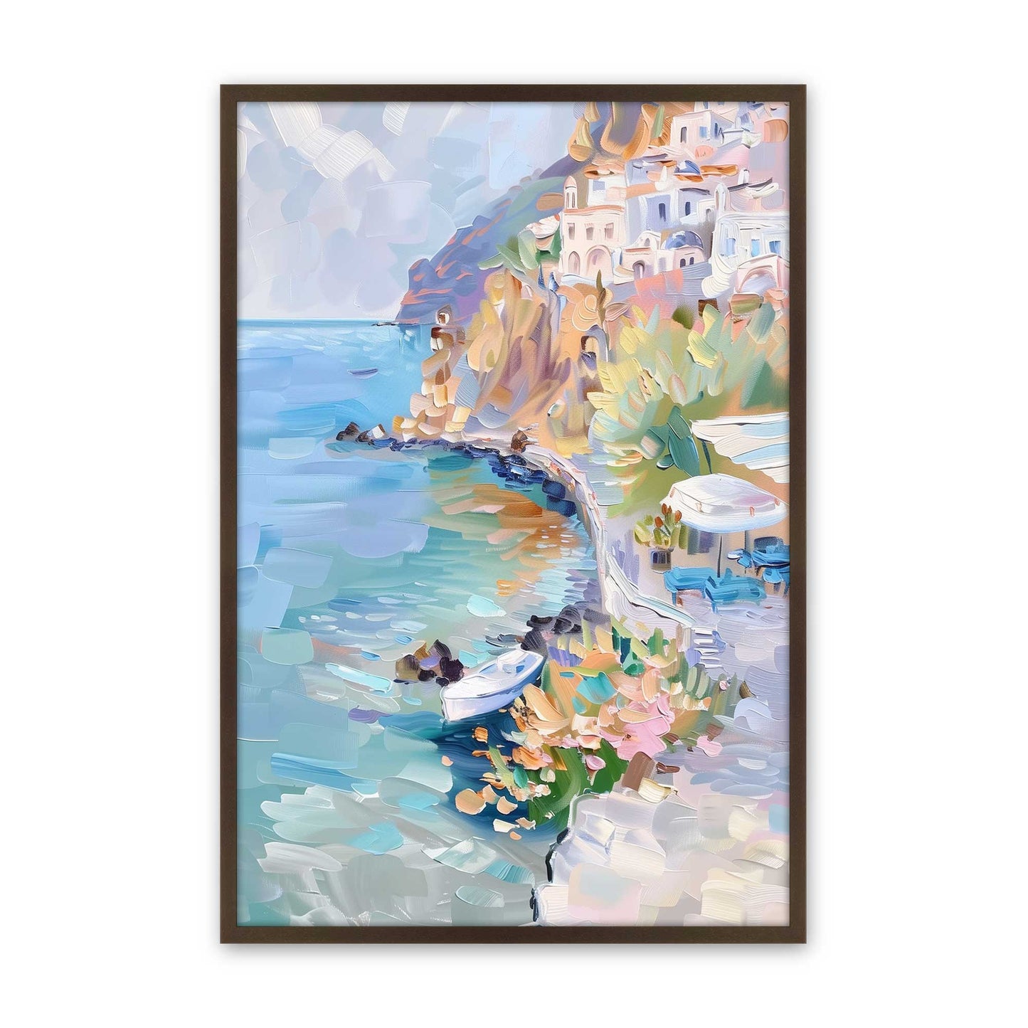[Color:Belvinder Brown], Picture of art in a Belvinder Brown frame