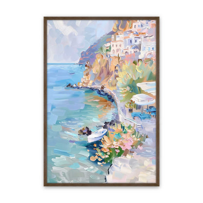 [Color:Walnut], Picture of art in a Walnut frame