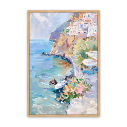 [Color:American Maple], Picture of art in a American Maple frame