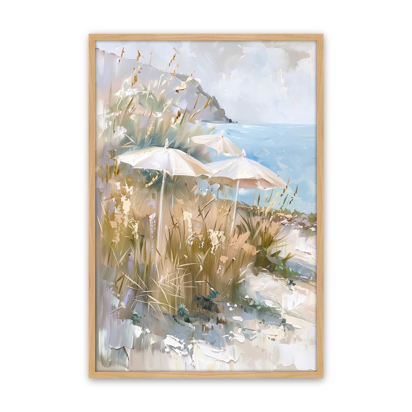 [Color:American Maple], Picture of art in a American Maple frame