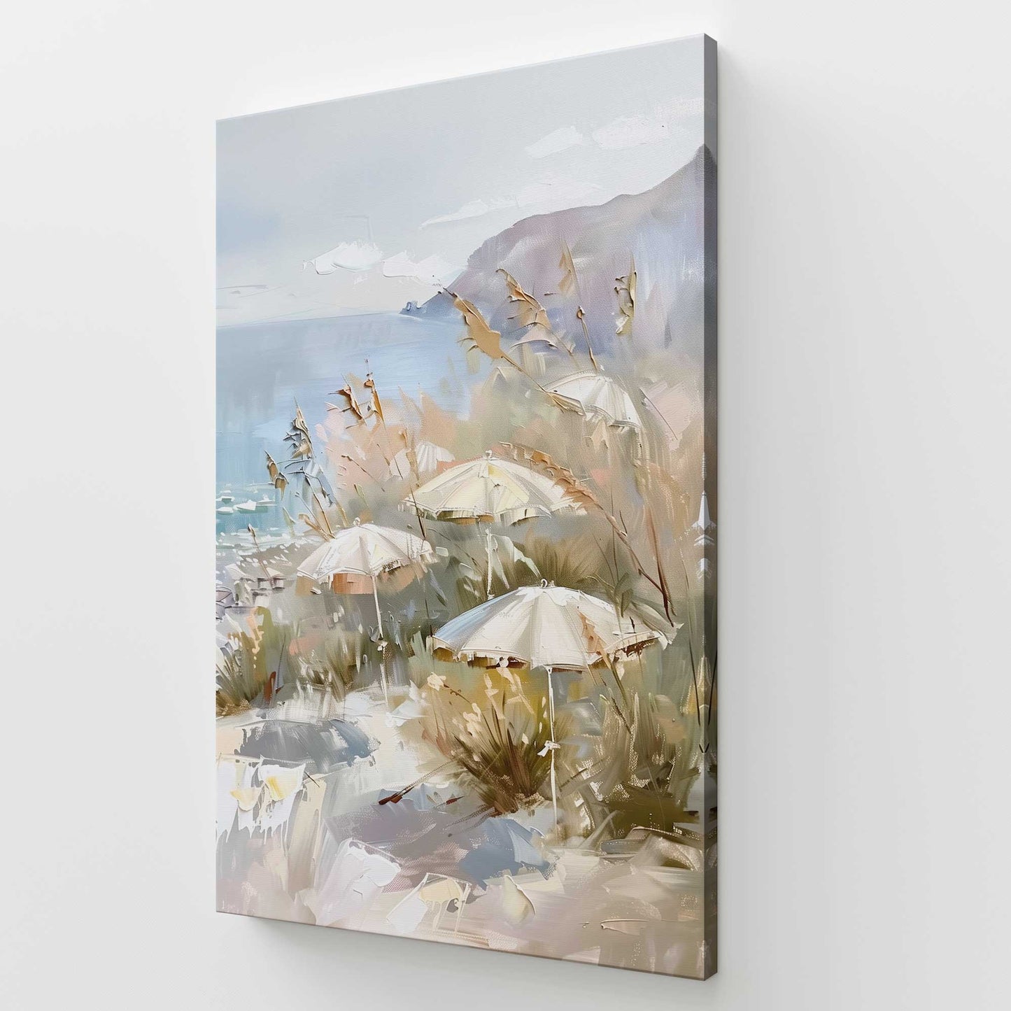 [Color:Stretched Canvas], Picture of art at an angle