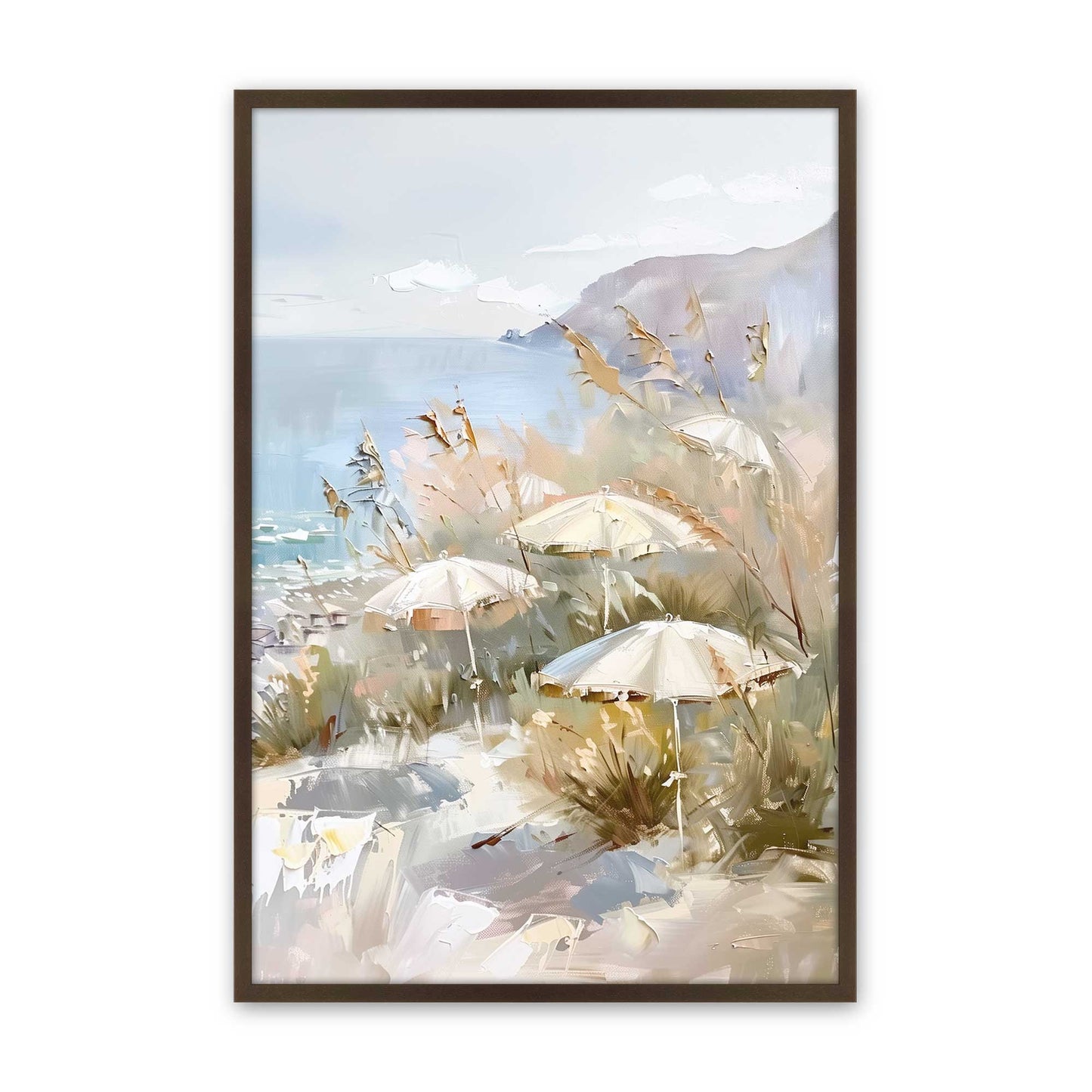 [Color:Belvinder Brown], Picture of art in a Belvinder Brown frame