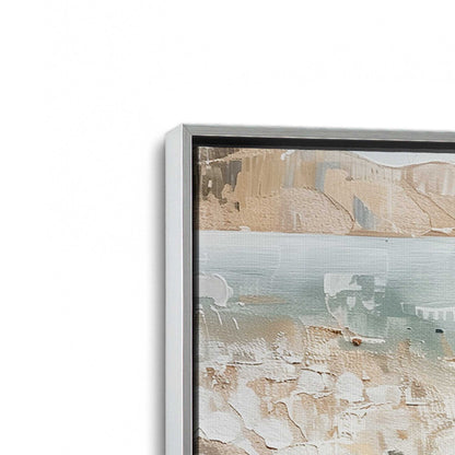 [Color:Polished Chrome], Picture of art in a Polished Chrome frame at an angle