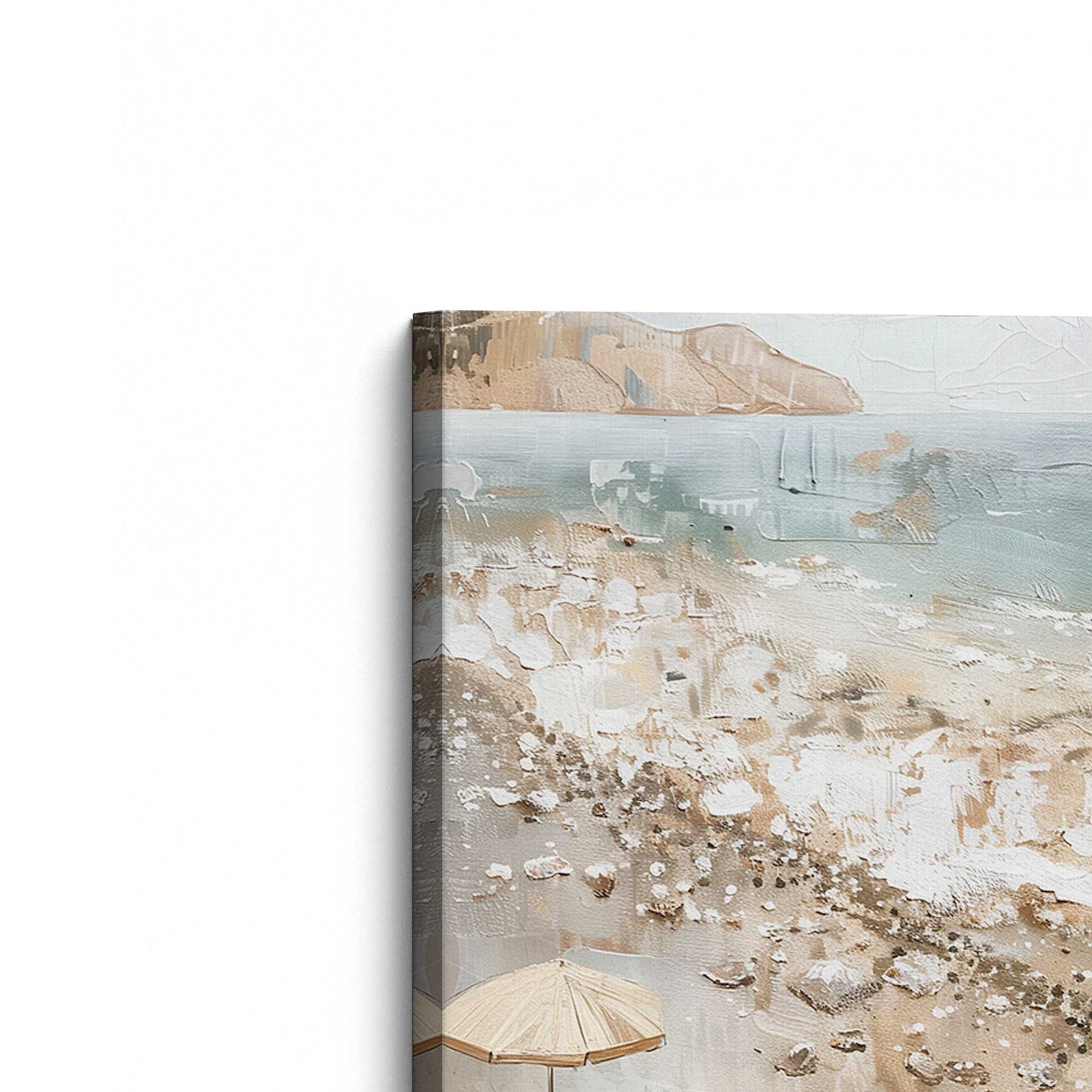 [Color:Stretched Canvas], Picture of the corner of the art