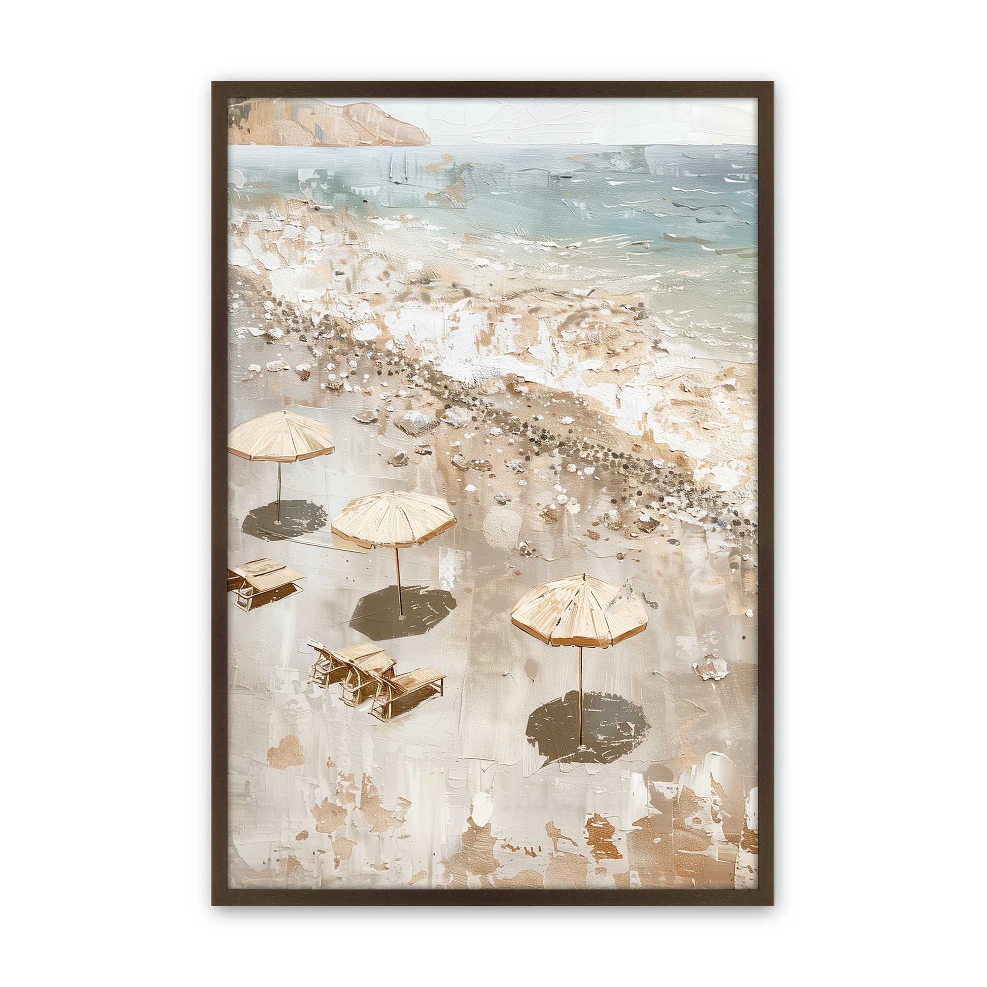 [Color:Belvinder Brown], Picture of art in a Belvinder Brown frame