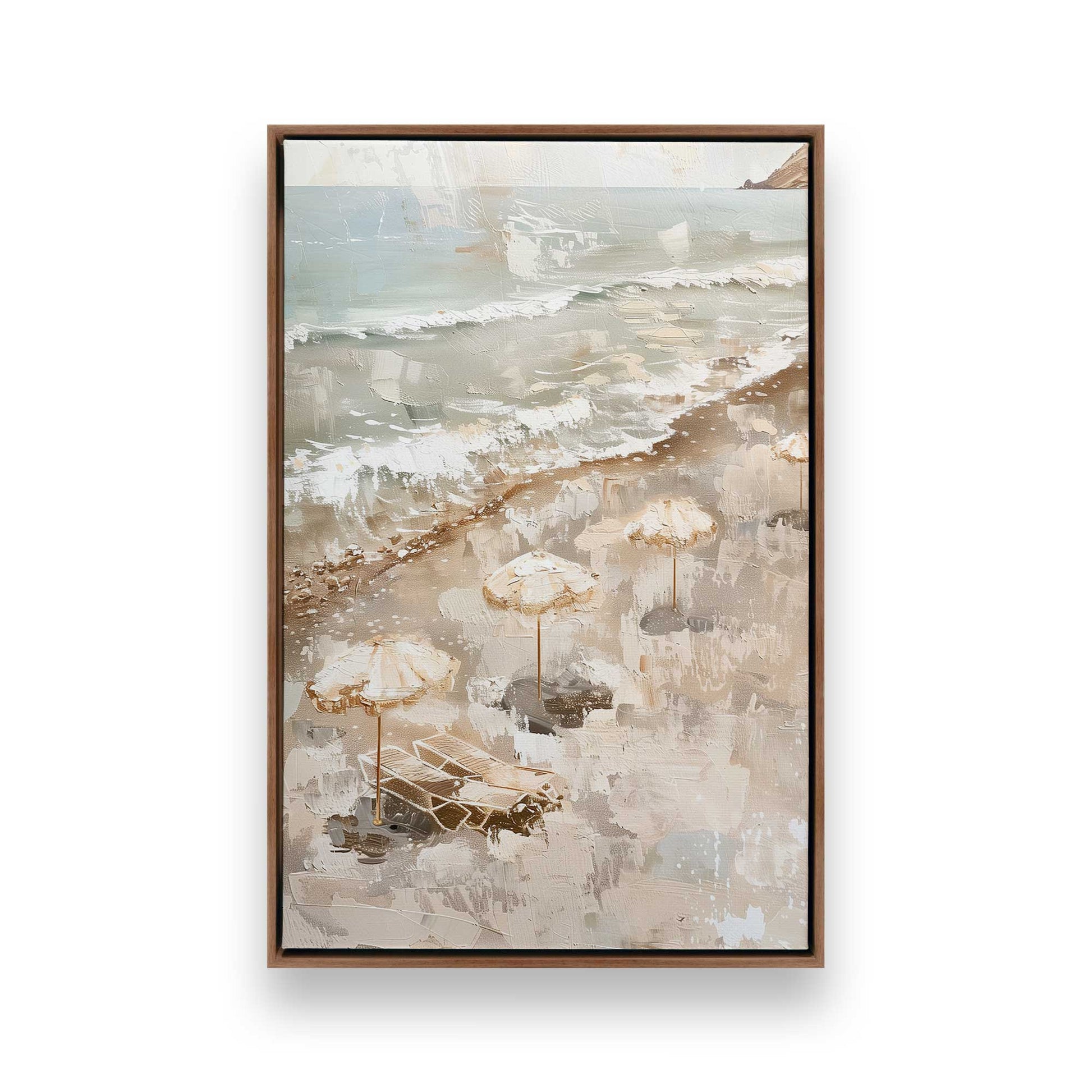 [Color:Walnut], Picture of art in a Walnut frame