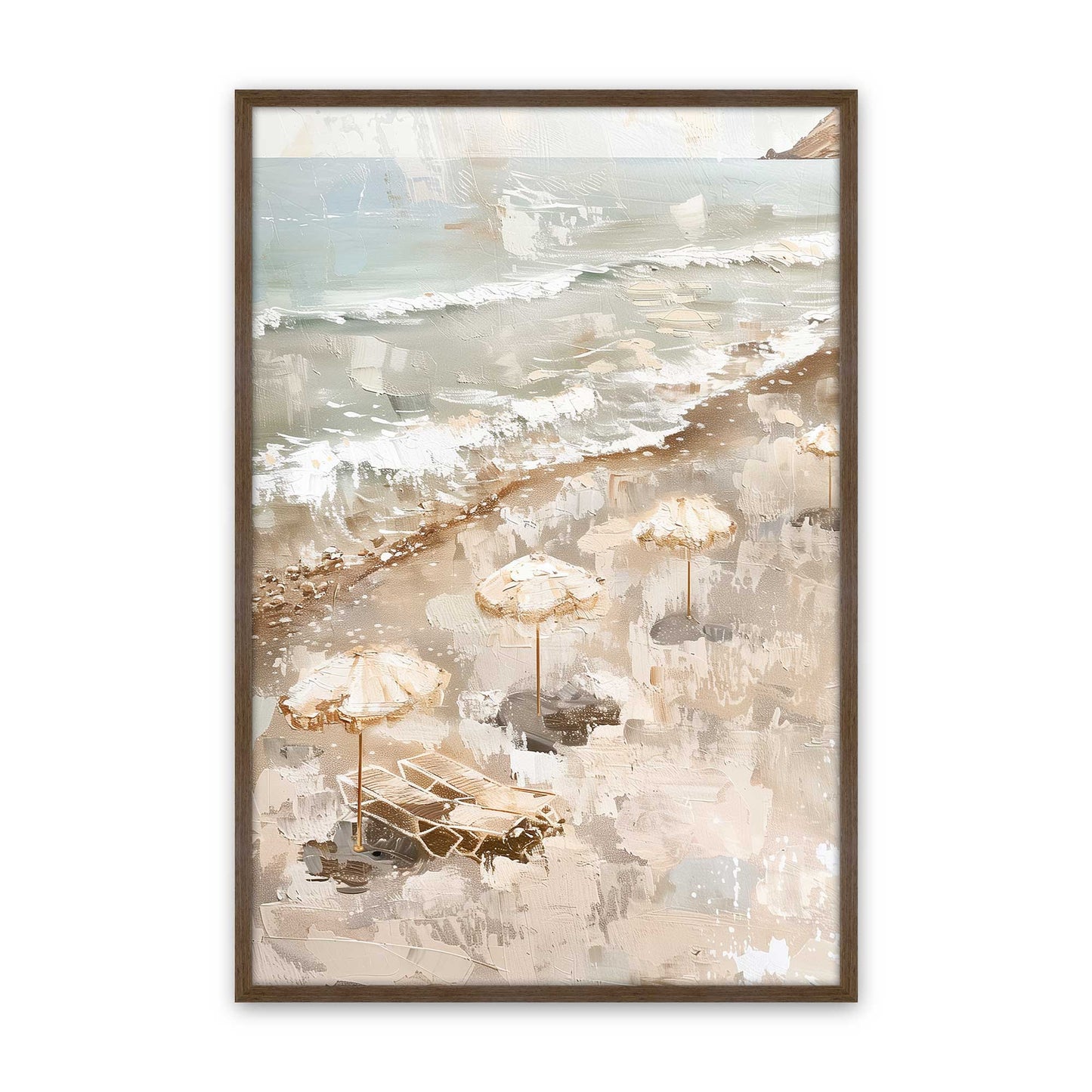 [Color:Walnut], Picture of art in a Walnut frame