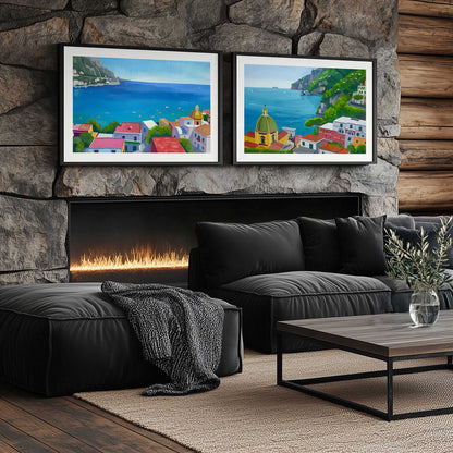 [Color:Opaque White], Picture of art in a Opaque White frame