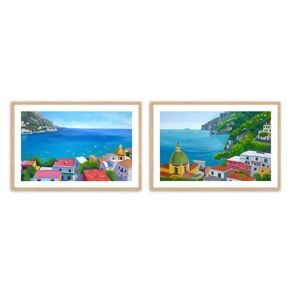 [Color:American Maple], Picture of art in a American Maple frame