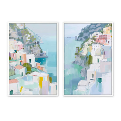[Color:Opaque White], Picture of art in a Opaque White frame