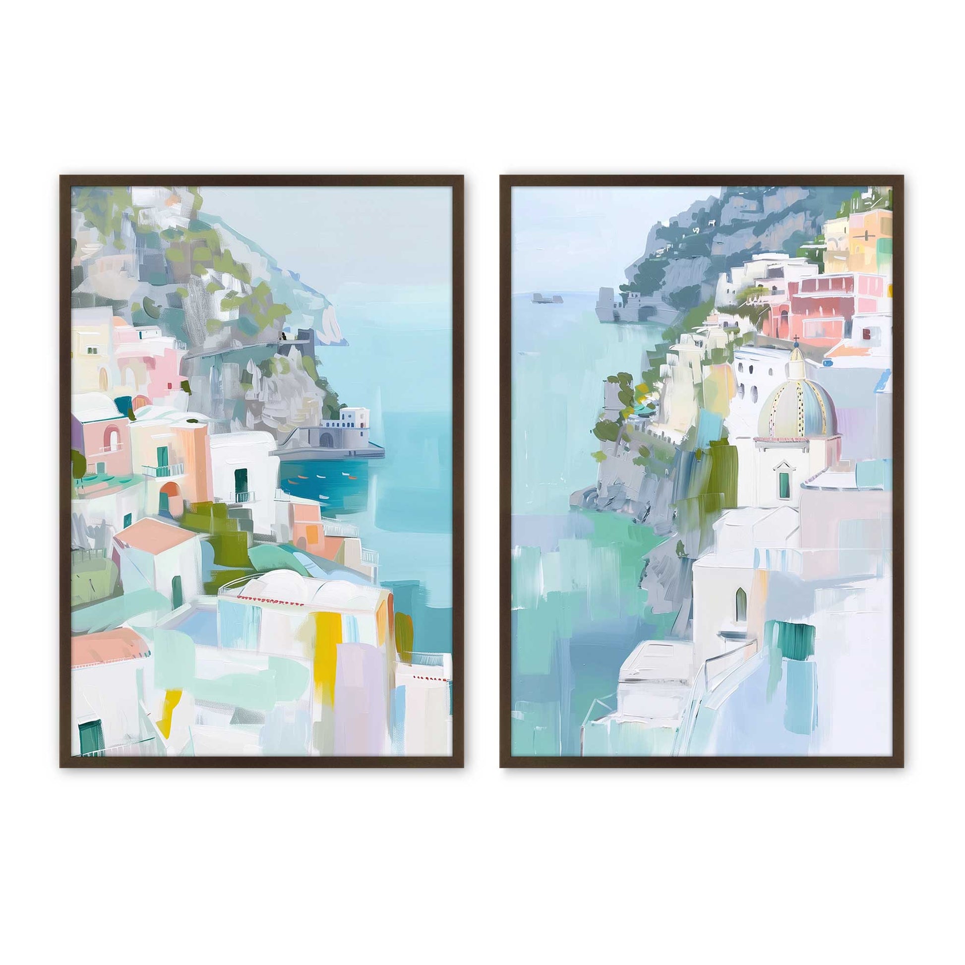 [Color:Belvinder Brown], Picture of art in a Belvinder Brown frame