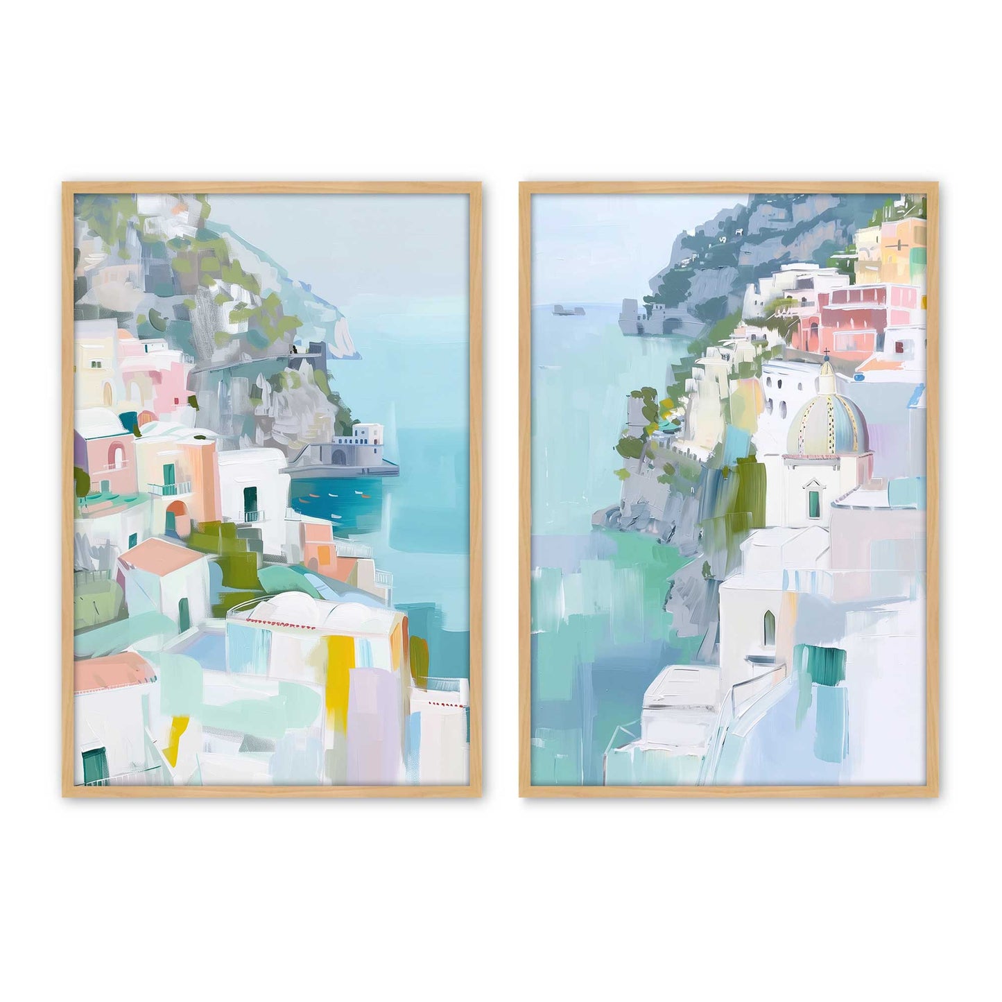 [Color:American Maple], Picture of art in a American Maple frame