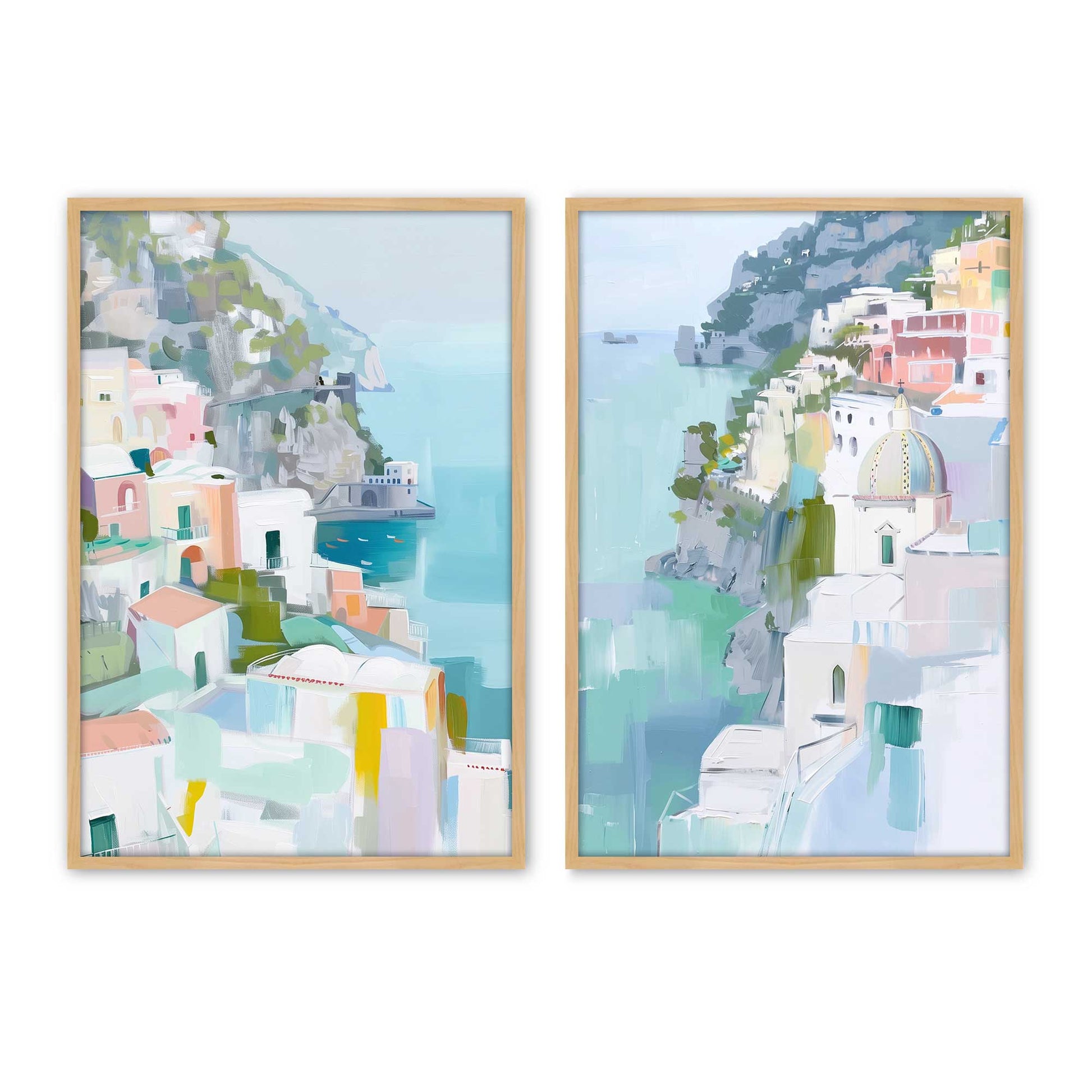 [Color:American Maple], Picture of art in a American Maple frame