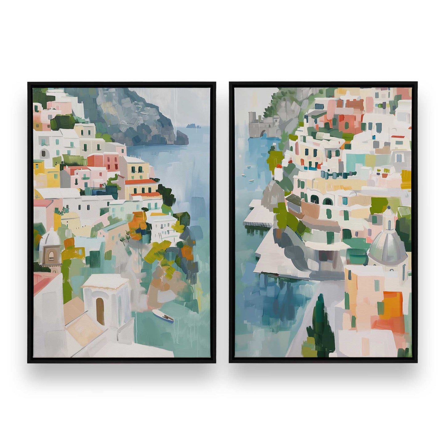 [Color:Satin Black], Picture of art in a Satin Black frame